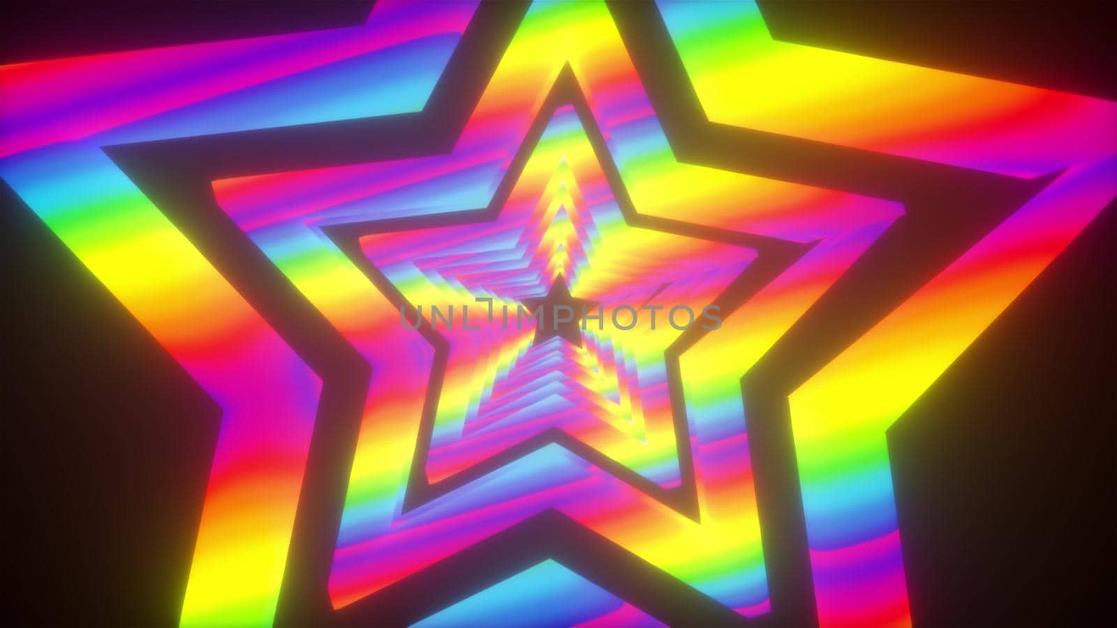 Abstract stars neon by nolimit046
