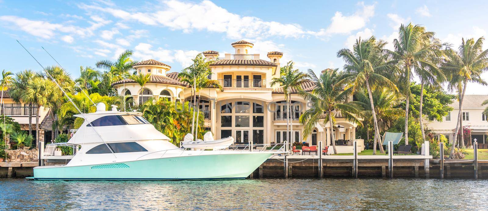Luxury Waterfront Mansion in Fort Lauderdale Florida by Mariakray