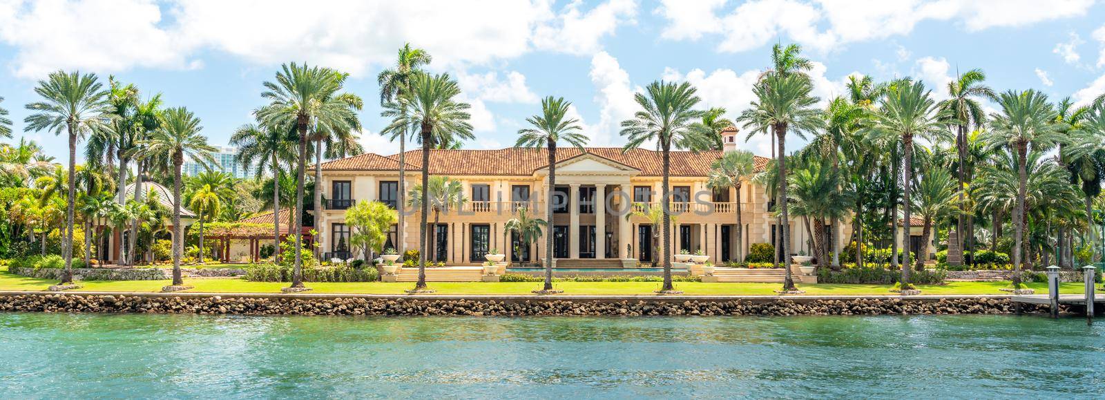 Luxurious mansion in Miami Beach, florida, USA by Mariakray