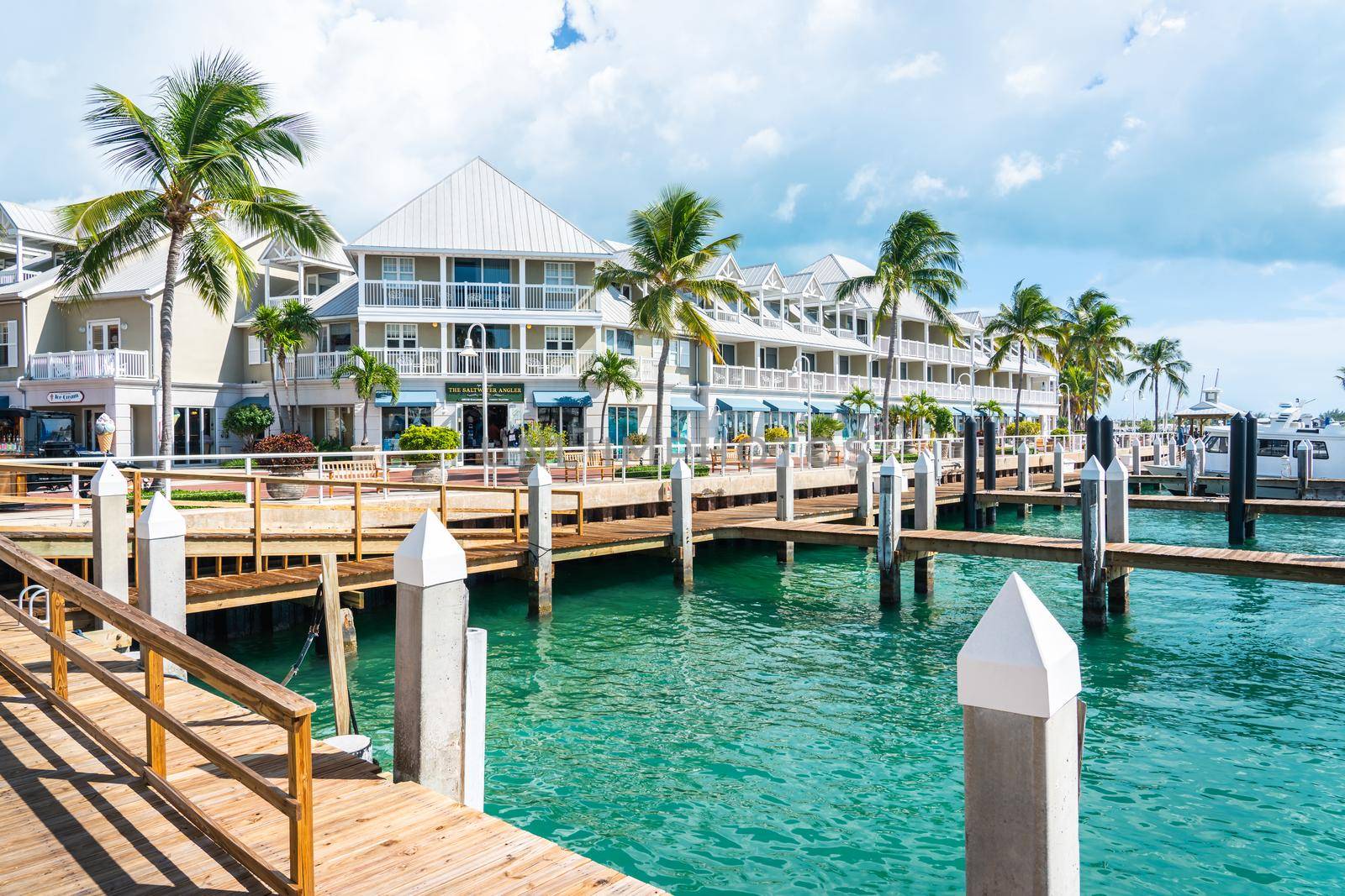 Key West, Florida, USA - September 12, 2019: Quiet Street In Key West, Florida by Mariakray