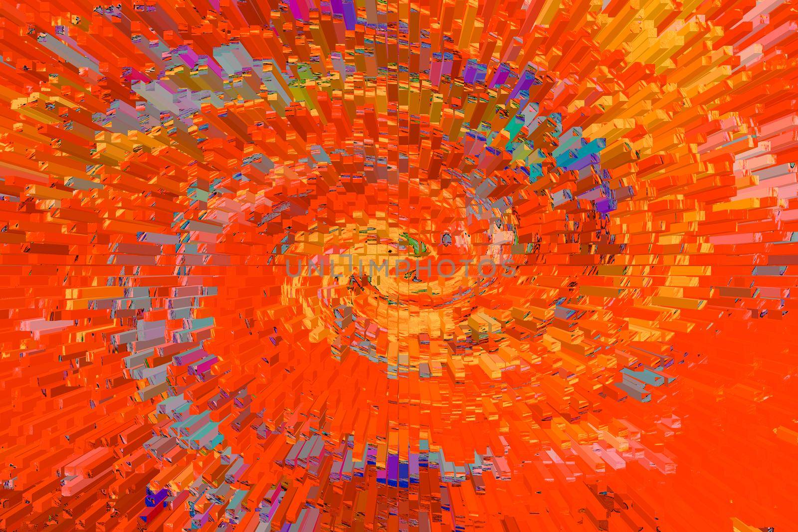 Colorful spiral abstract circular rotating spiral  by berkay