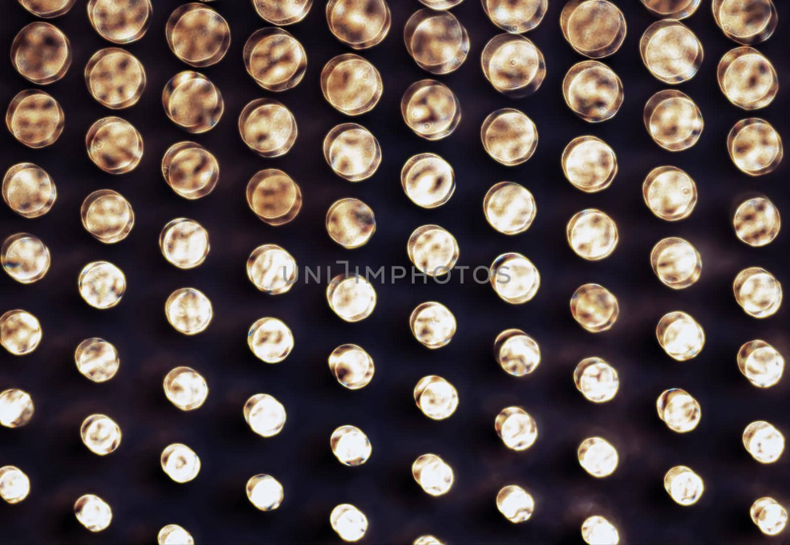 Vintage holiday lights as abstract background for Christmas and New Year design.