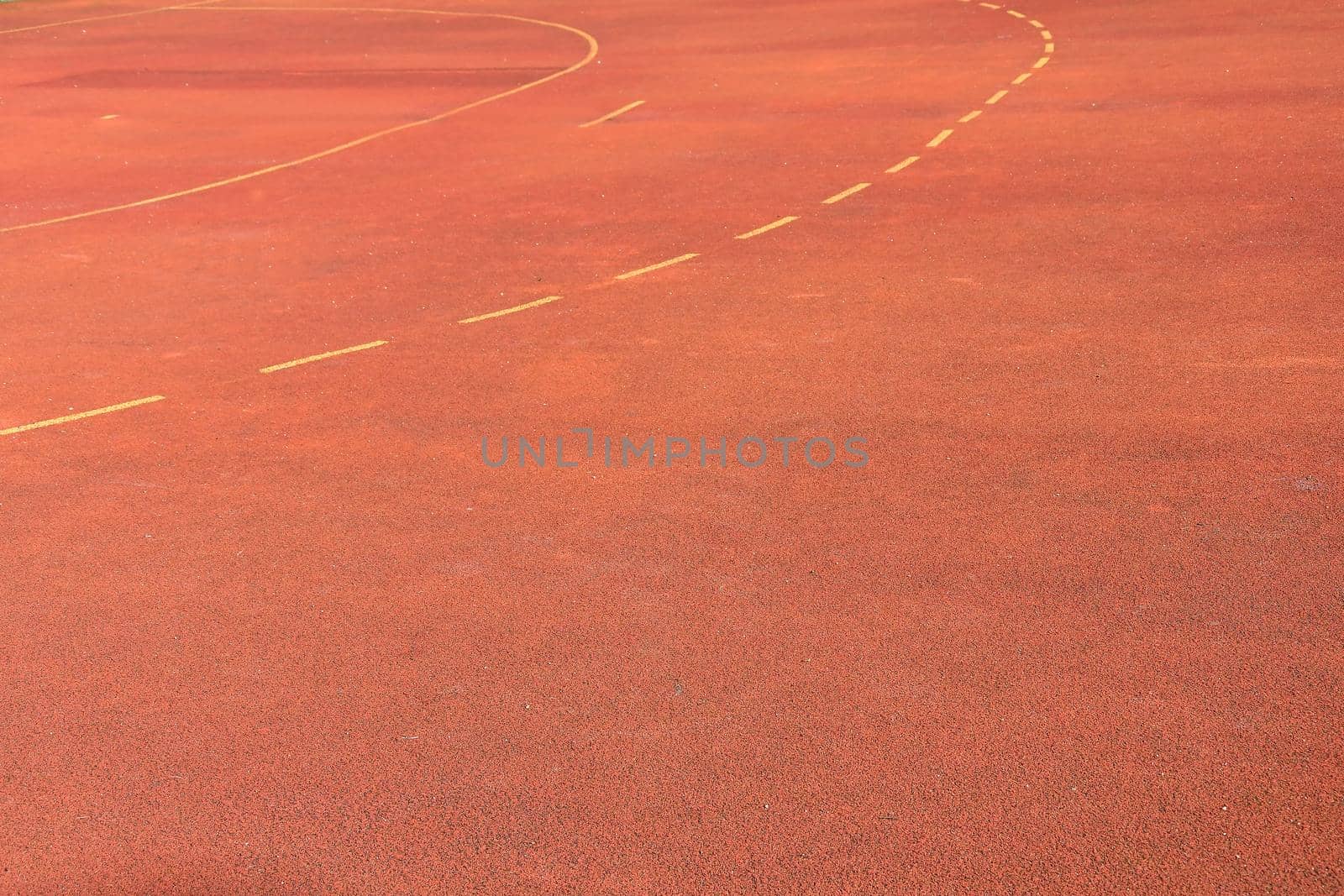 sports ground, basketball floor with lines by Jochen