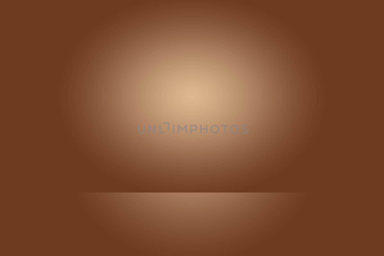 Abstract Smooth Brown wall background layout design,studio,room,web template,Business report with smooth circle gradient color.