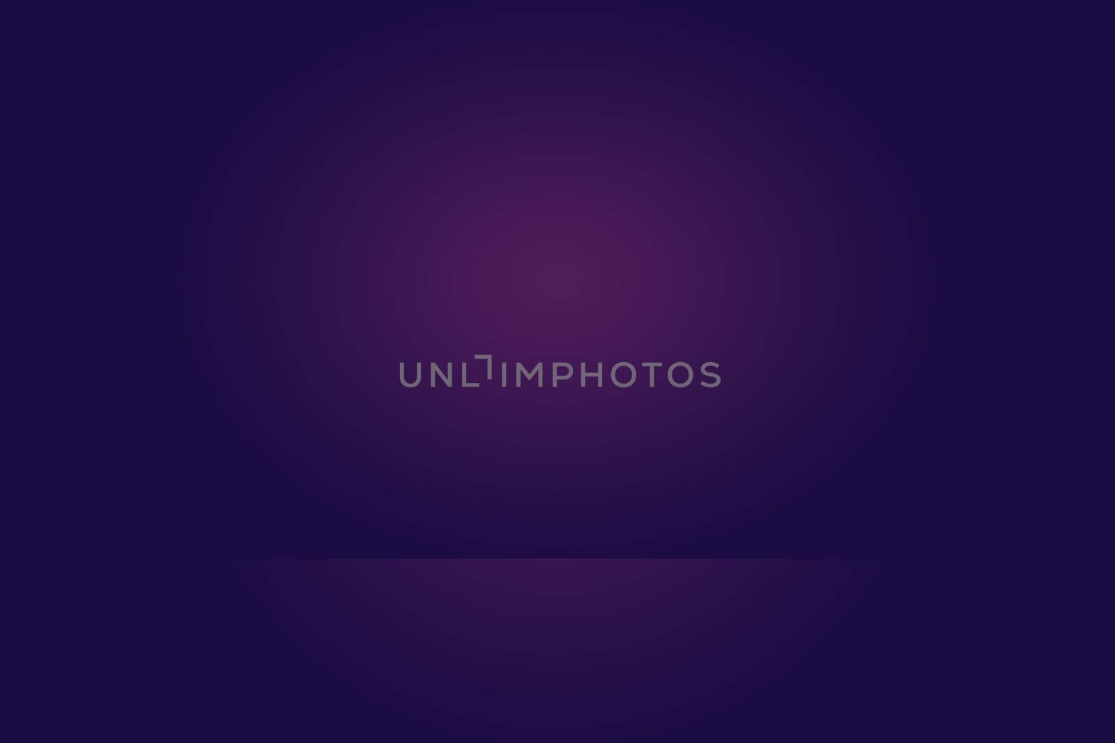 Studio Background Concept - Dark Gradient purple studio room background for product