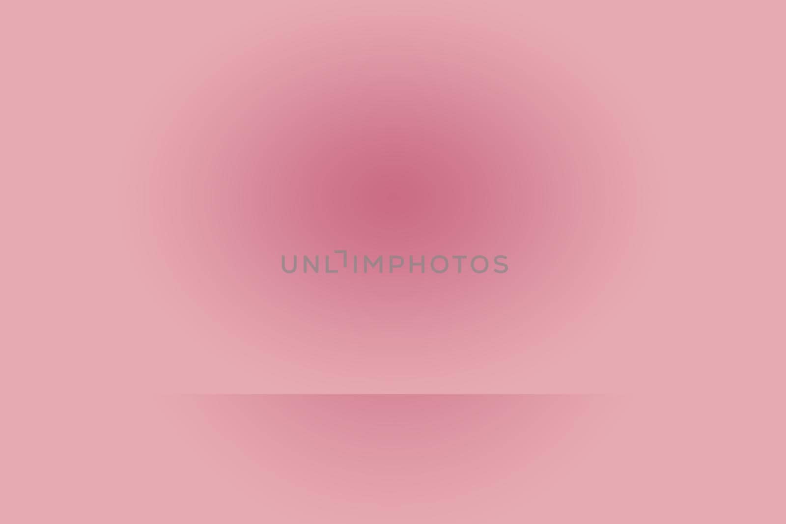 Abstract empty smooth light pink studio room background, Use as montage for product display,banner,template