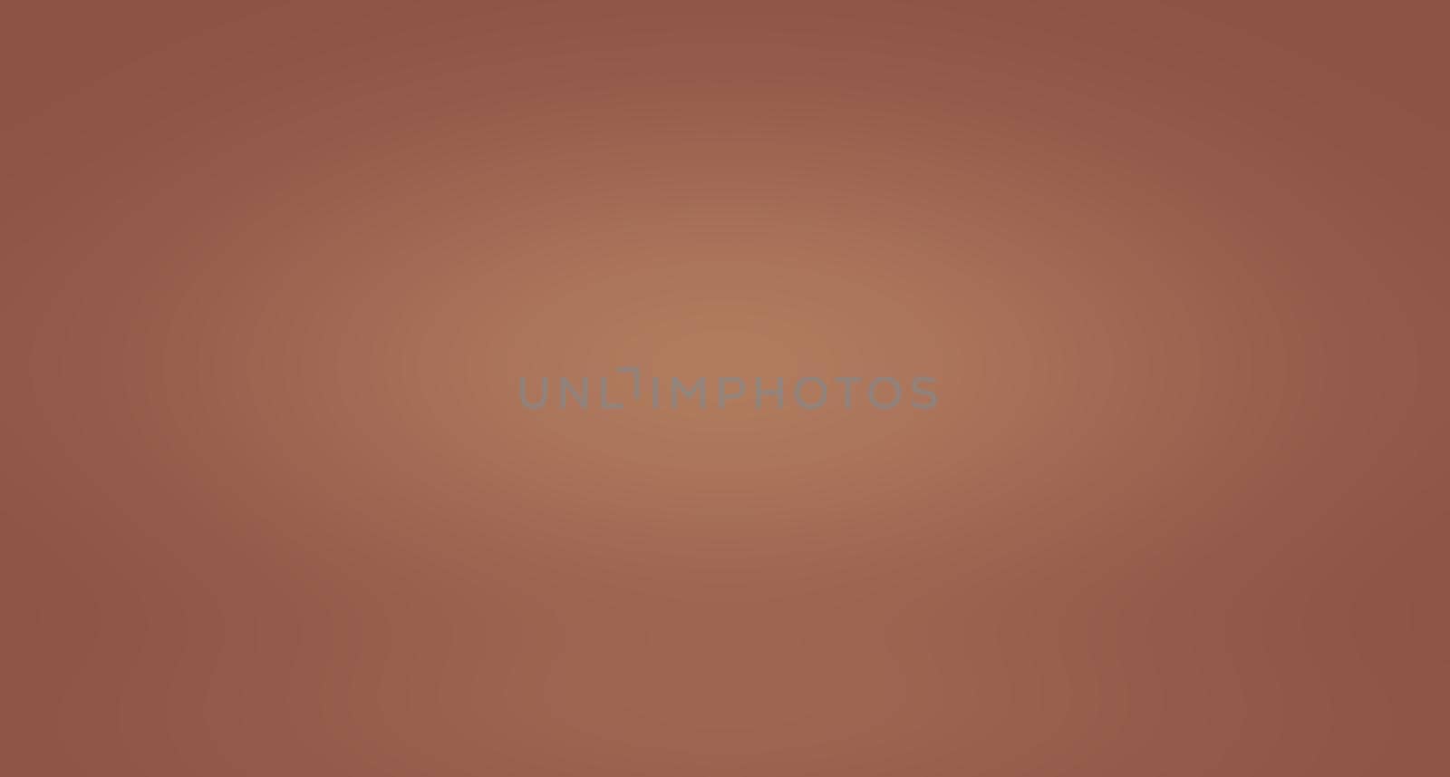 Abstract Smooth Brown wall background layout design,studio,room,web template,Business report with smooth circle gradient color.