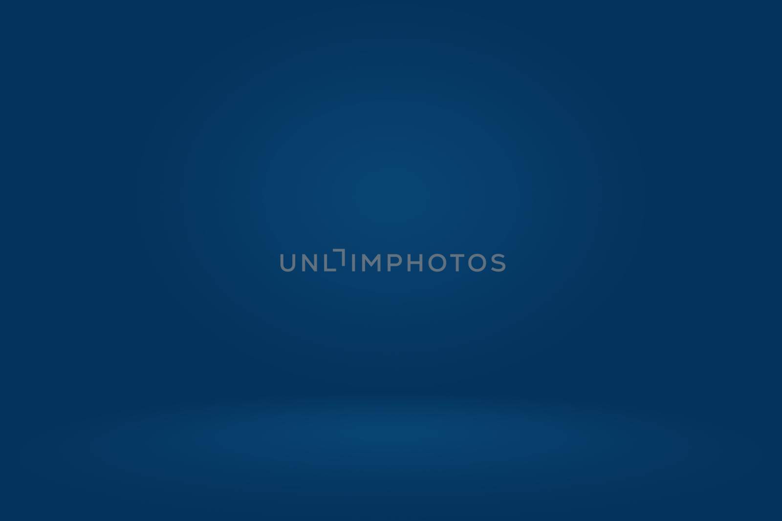 Gradient Blue abstract background. Smooth Dark blue with Black vignette Studio. by Benzoix