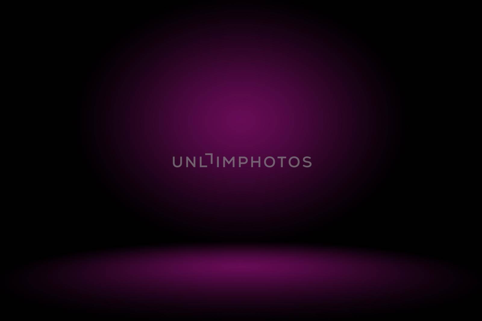 Studio Background Concept - Dark Gradient purple studio room background for product. by Benzoix