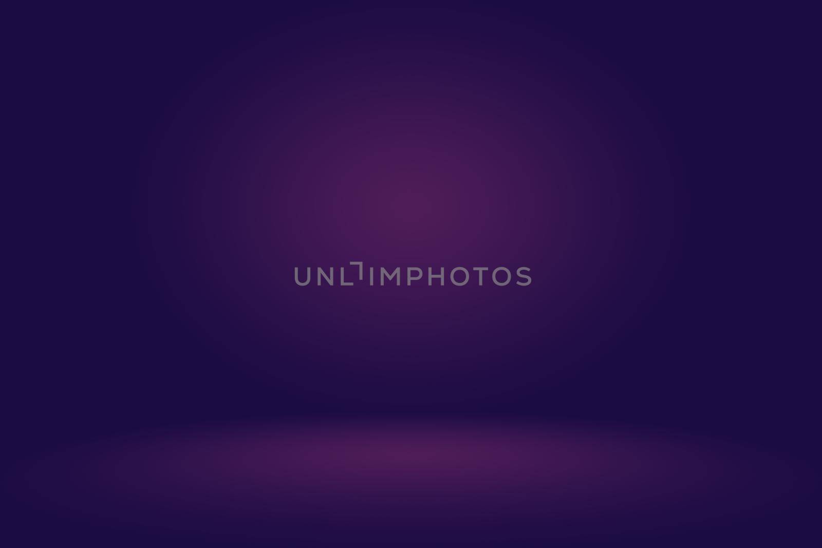 Studio Background Concept - Dark Gradient purple studio room background for product. by Benzoix