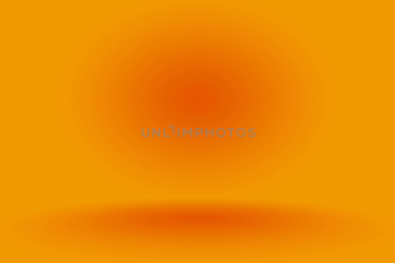 Abstract Smooth Orange background layout design,studio,room, web template ,Business report with smooth circle gradient color.