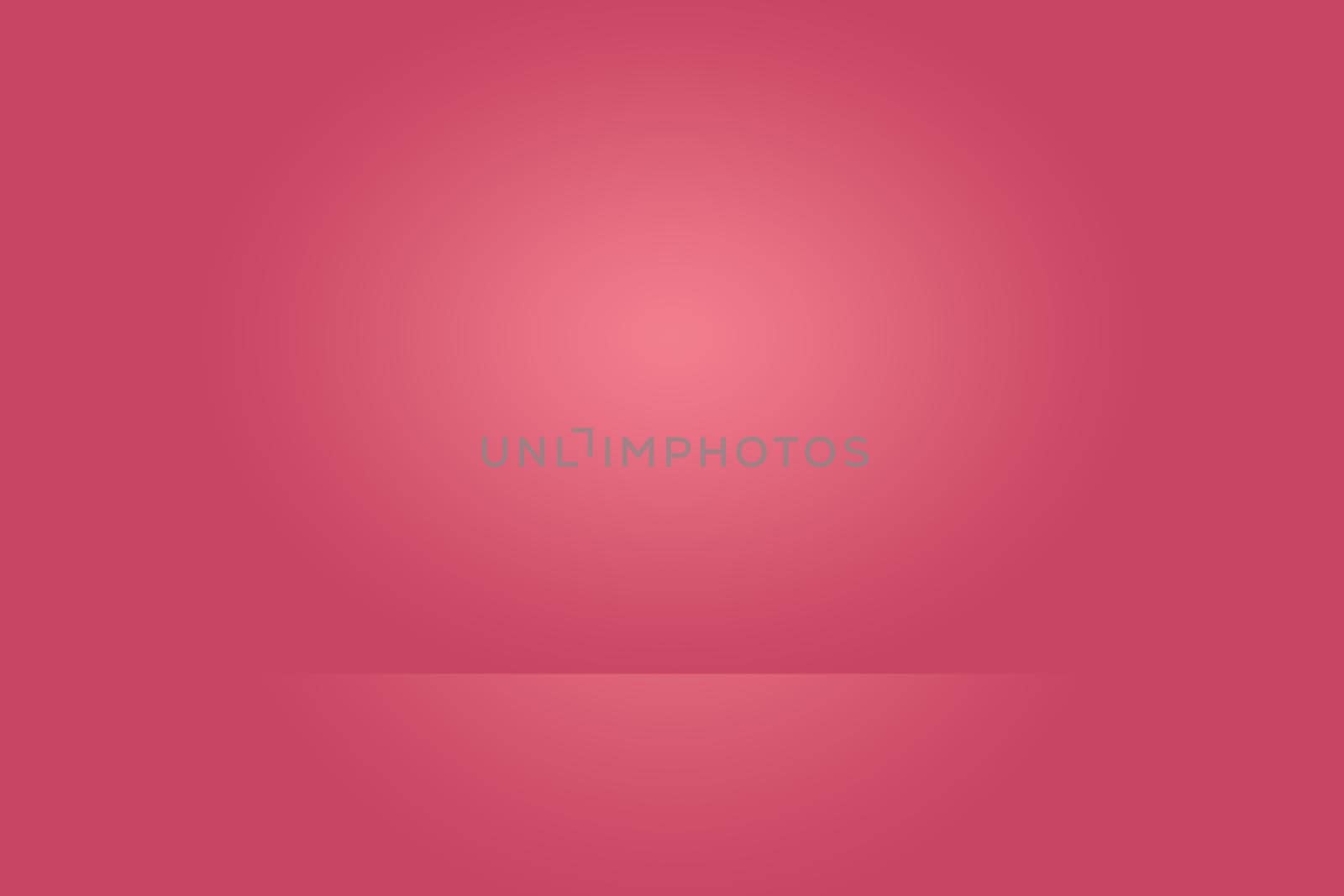 Abstract empty smooth light pink studio room background, Use as montage for product display,banner,template. by Benzoix