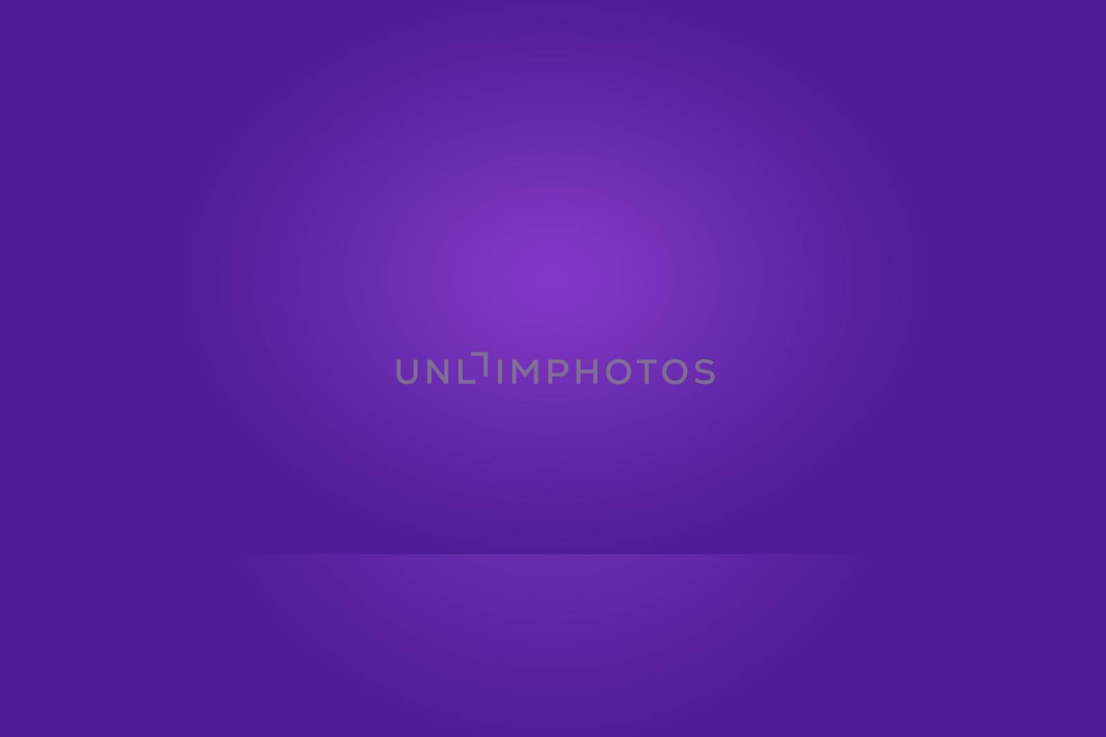 Studio Background Concept - Dark Gradient purple studio room background for product