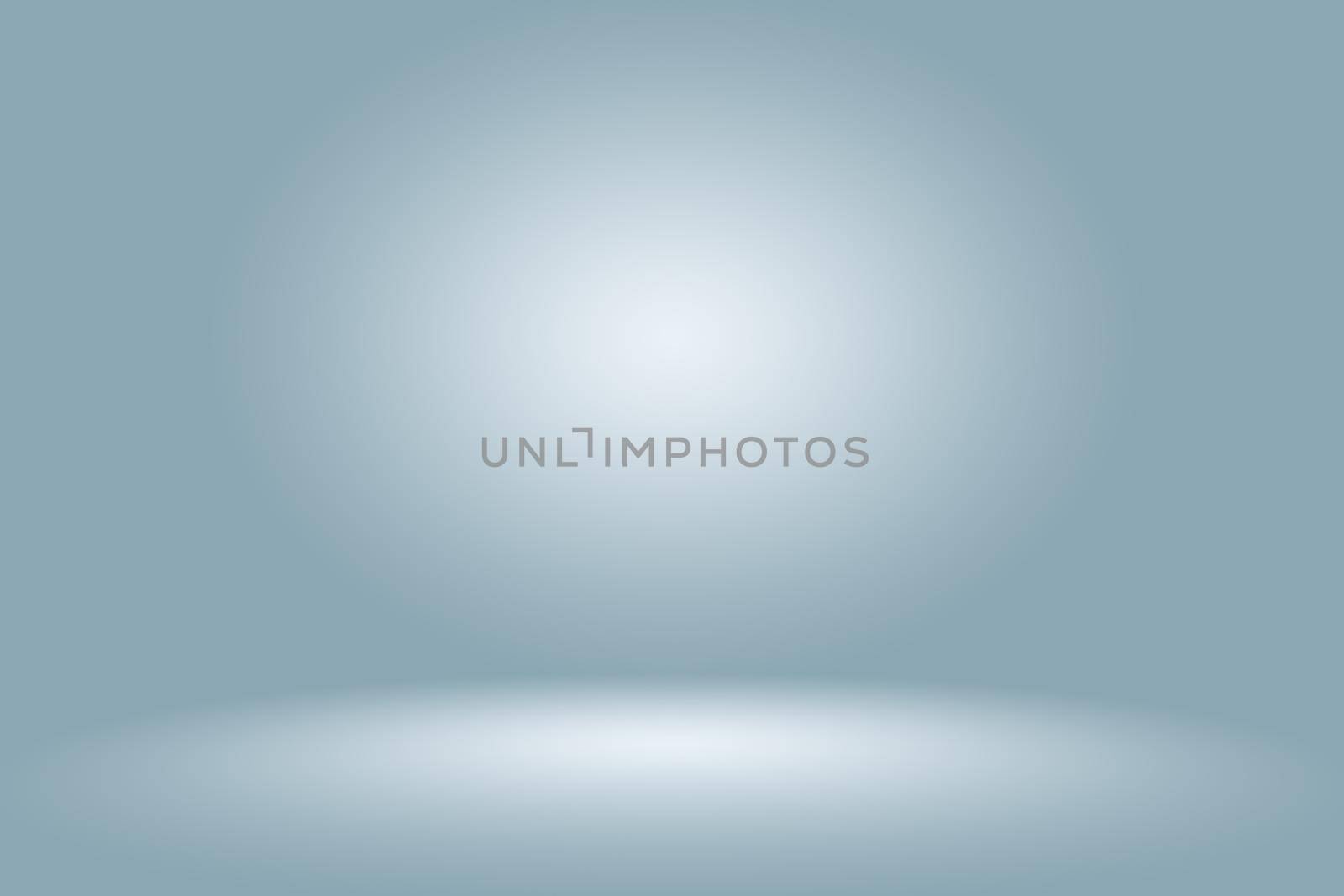 Gradient Blue abstract background. Smooth Dark blue with Black vignette Studio. by Benzoix