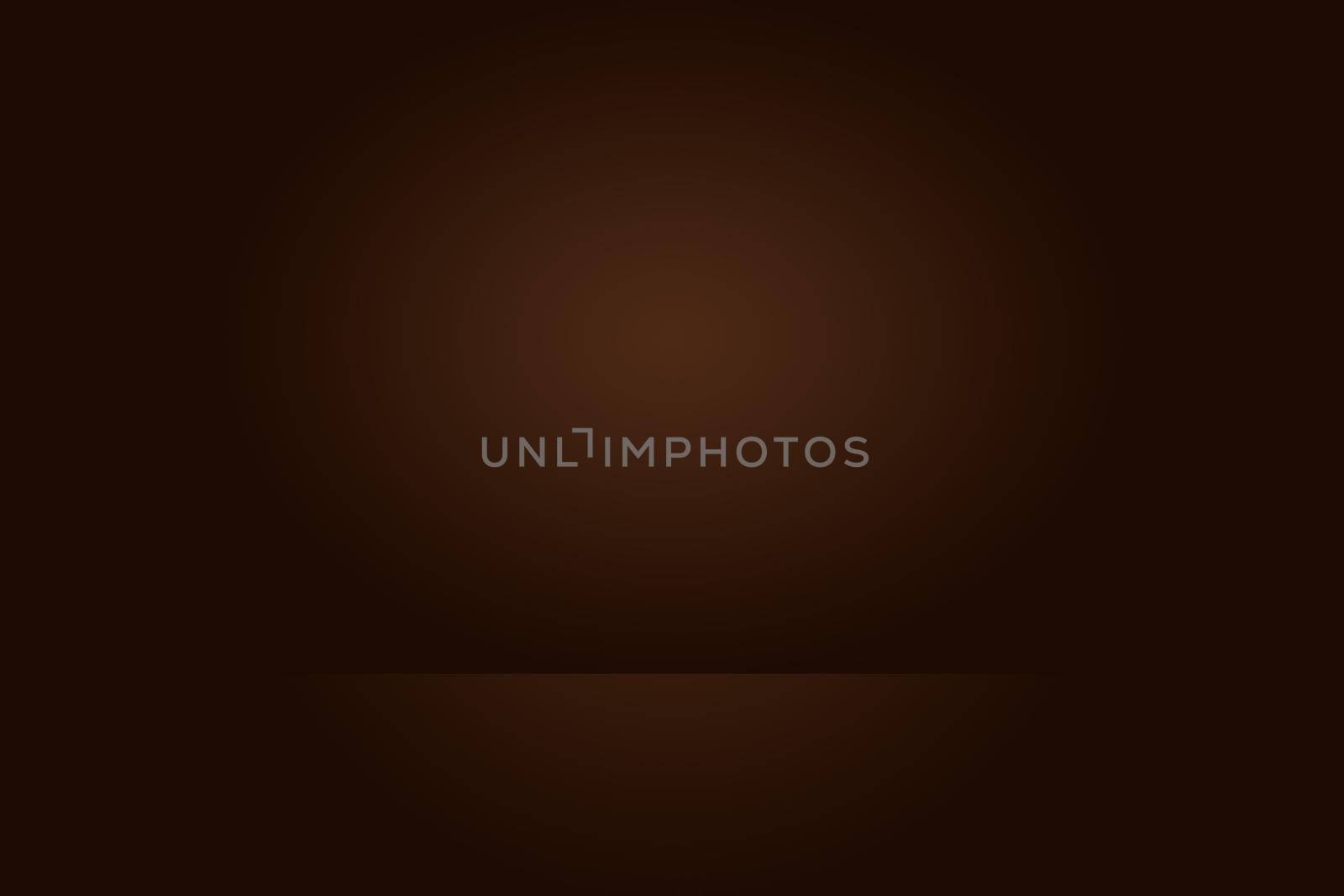 Abstract brown gradient well used as background for product display