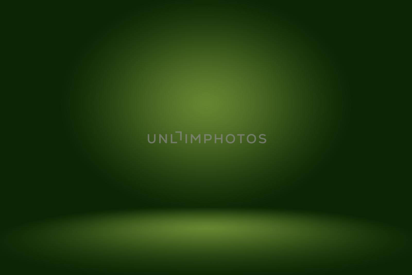 Empty Green Studio well use as background,website template,frame,business report.