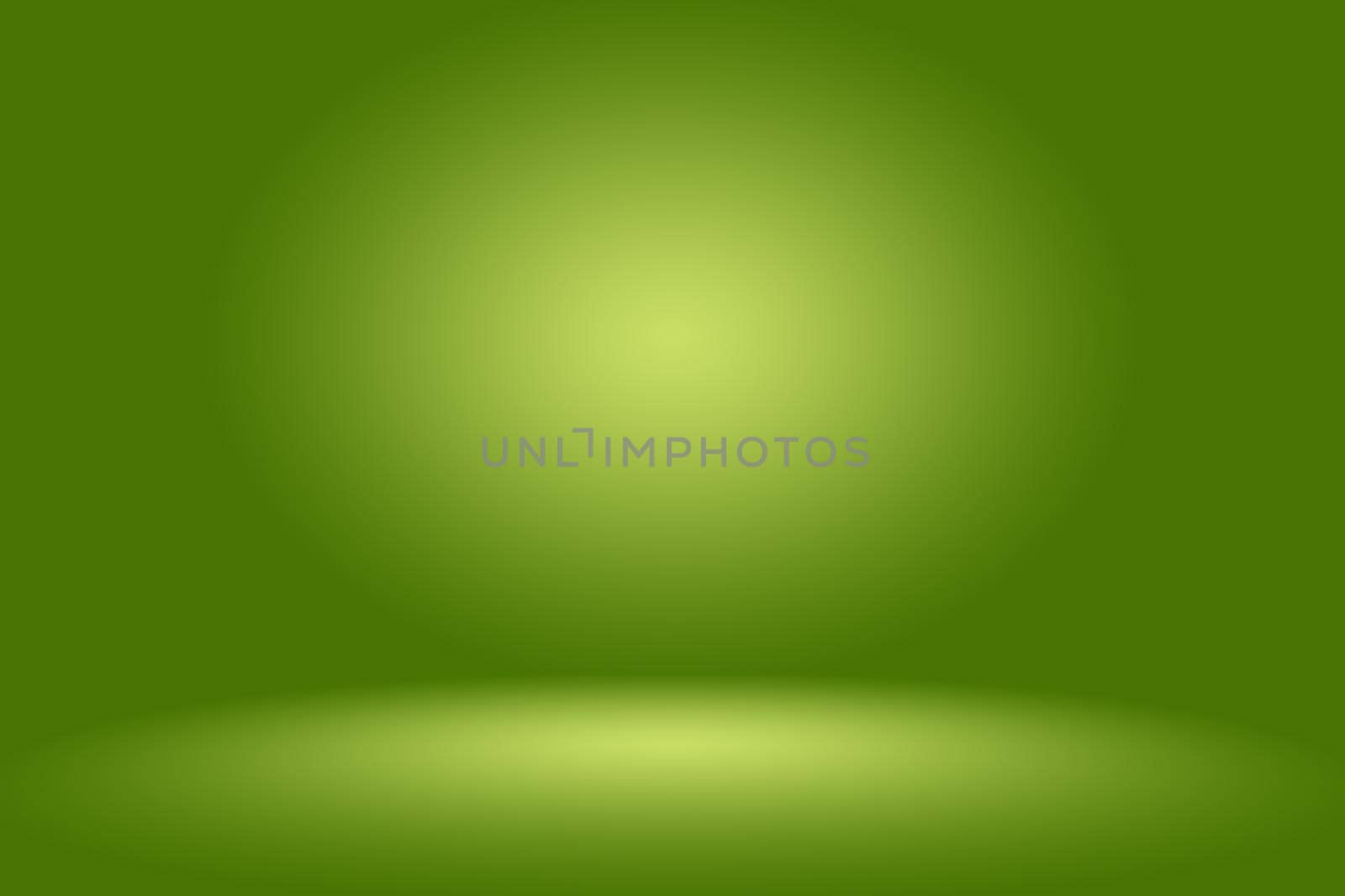 Empty Green Studio well use as background,website template,frame,business report.