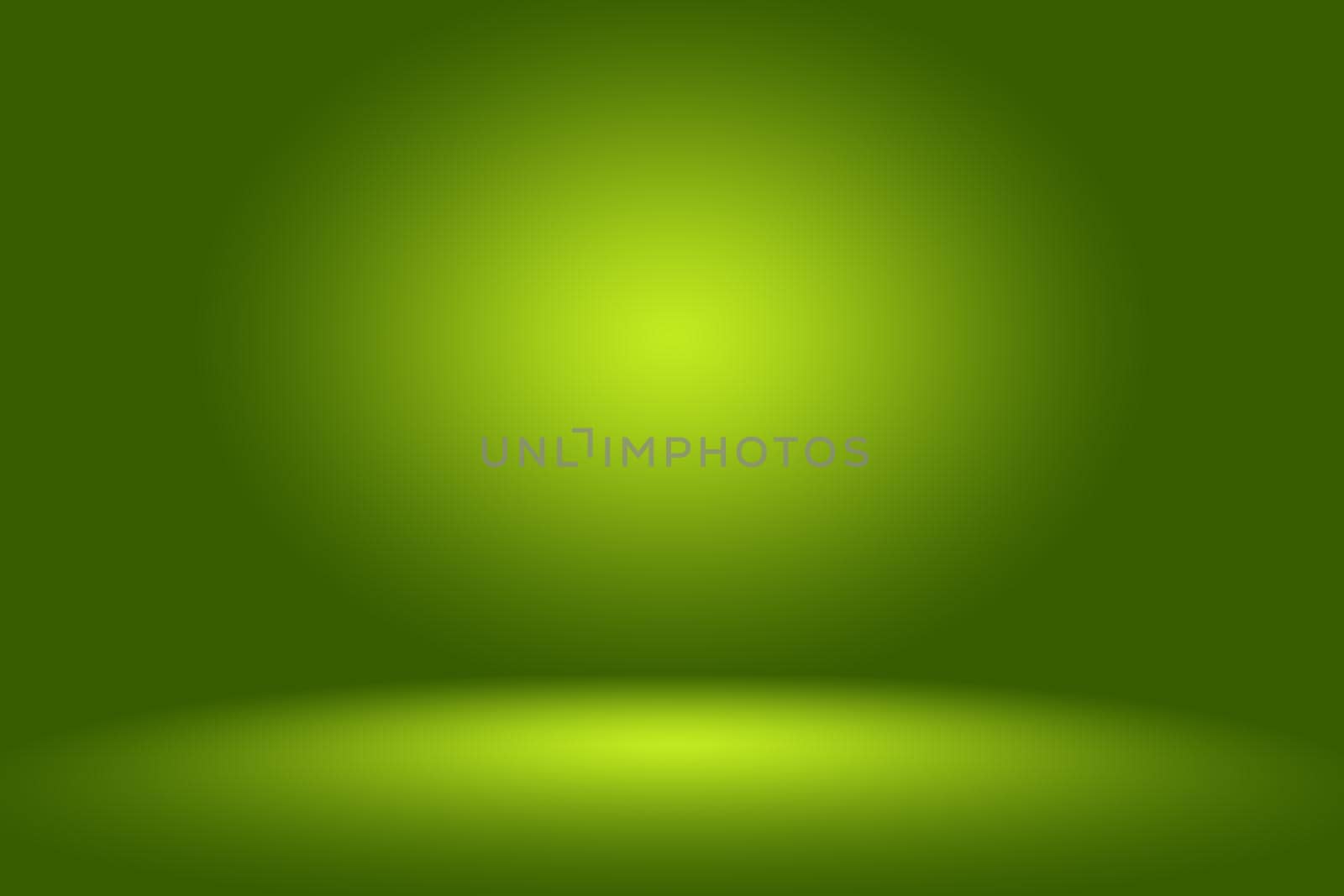 Empty Green Studio well use as background,website template,frame,business report.