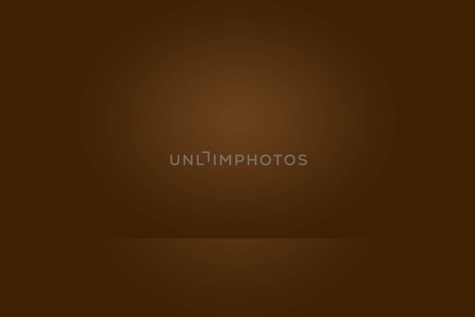 Abstract brown gradient well used as background for product display