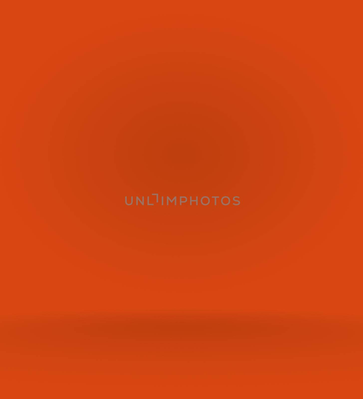 Abstract Orange background layout design,studio,room, web template ,Business report with smooth circle gradient color.