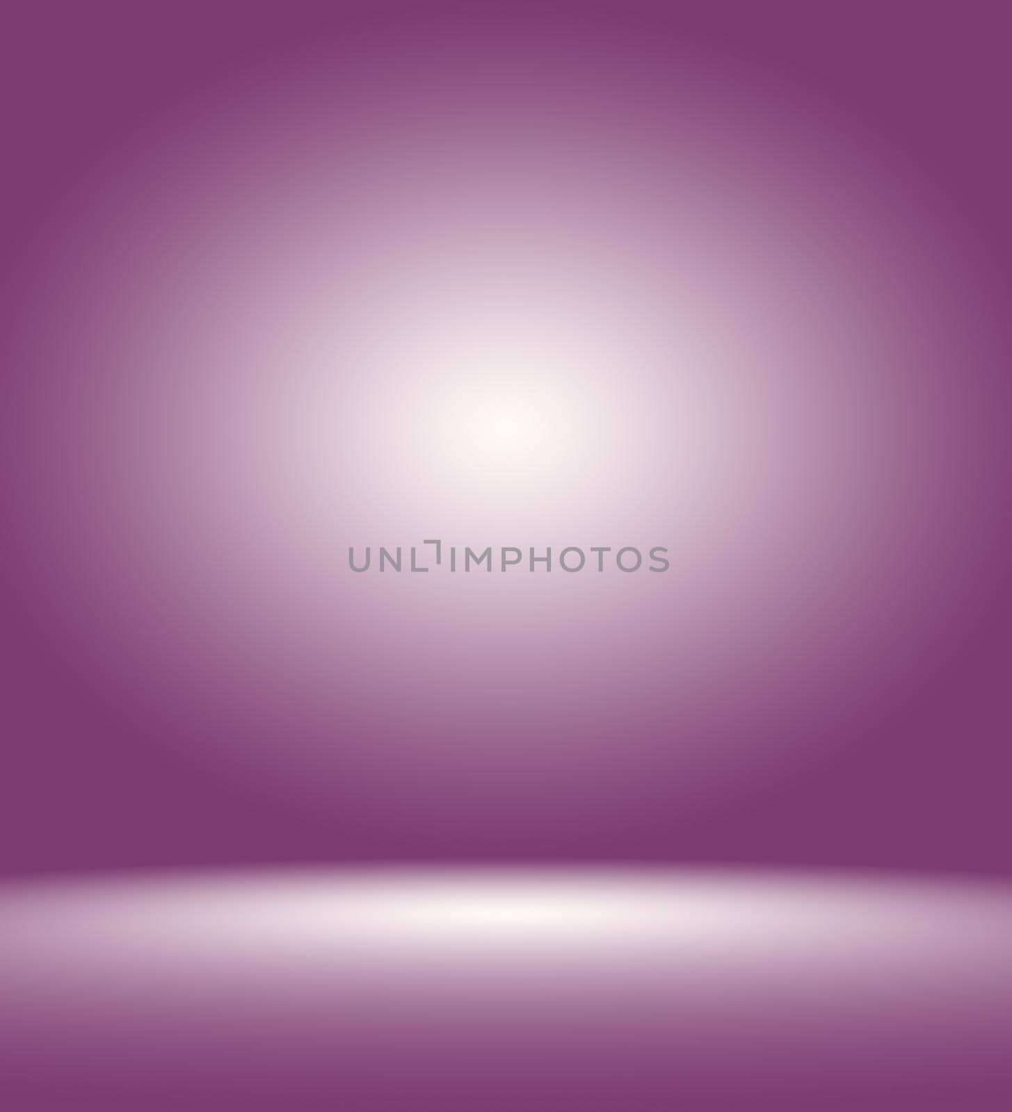 Studio Background Concept - abstract empty light gradient purple studio room background for product