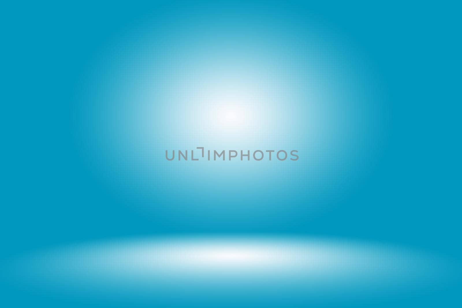 Gradient Blue abstract background. Smooth Dark blue with Black vignette Studio