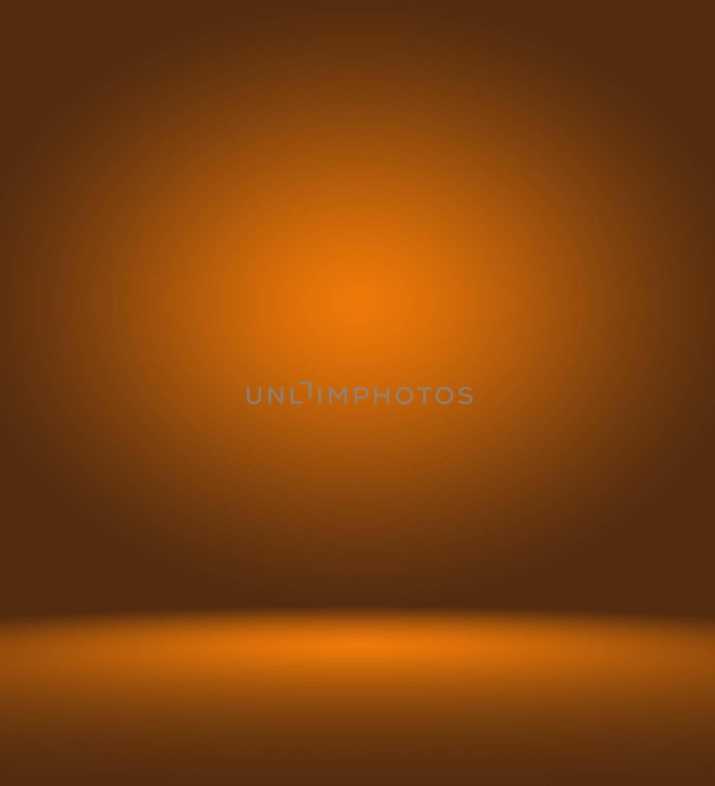 Abstract Orange background layout design,studio,room, web template ,Business report with smooth circle gradient color.