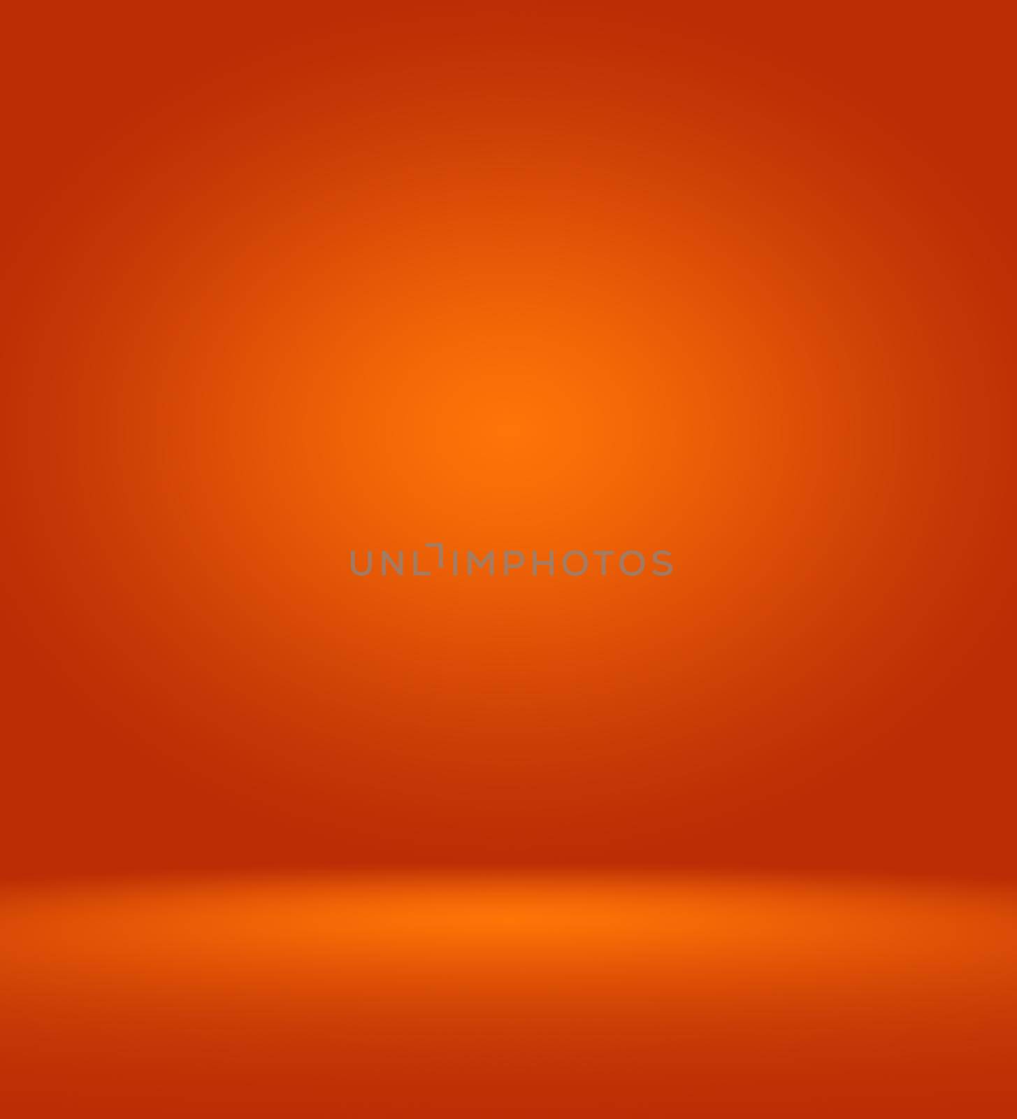 Abstract Orange background layout design,studio,room, web template ,Business report with smooth circle gradient color.