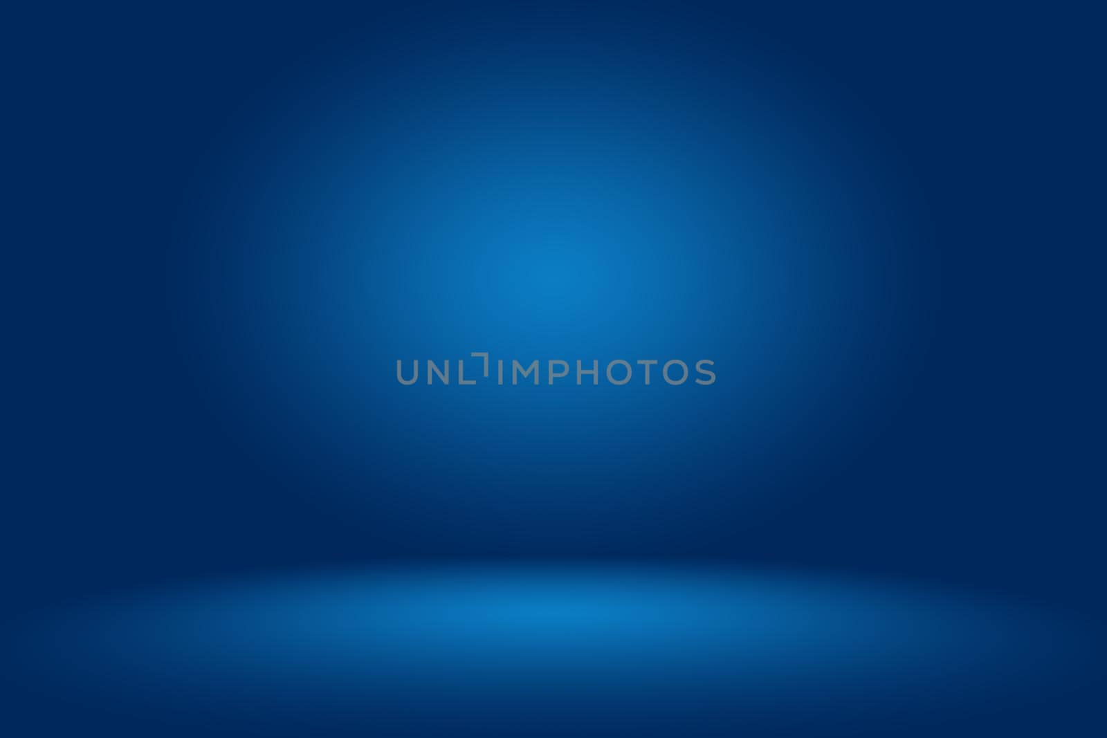 Gradient Blue abstract background. Smooth Dark blue with Black vignette Studio. by Benzoix