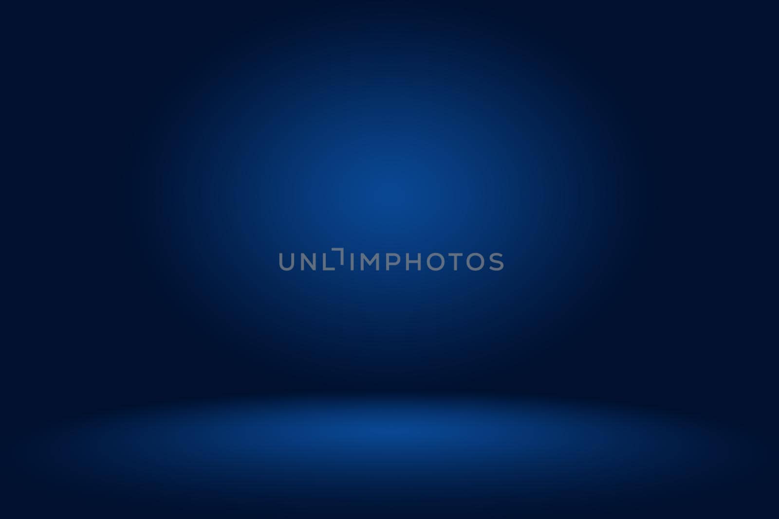 Gradient Blue abstract background. Smooth Dark blue with Black vignette Studio. by Benzoix