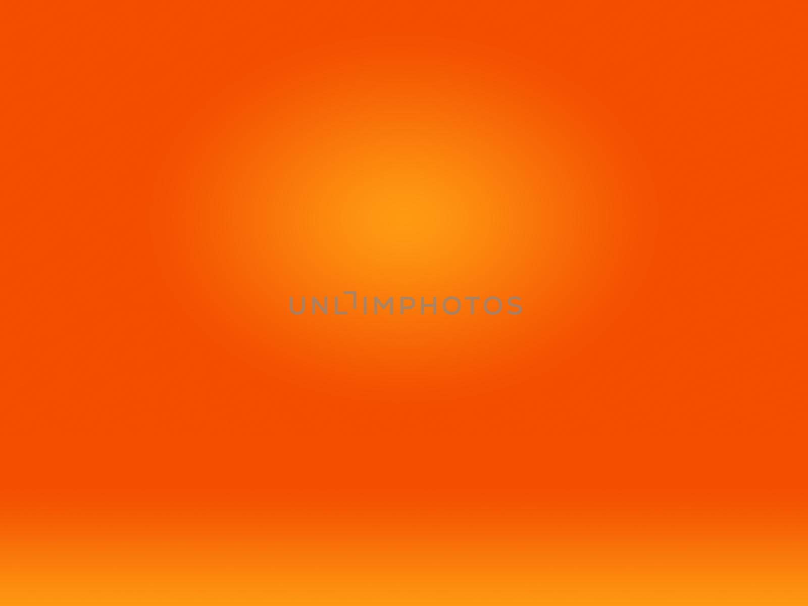 Abstract Smooth Orange background layout design,studio,room, web template ,Business report with smooth circle gradient color by Benzoix