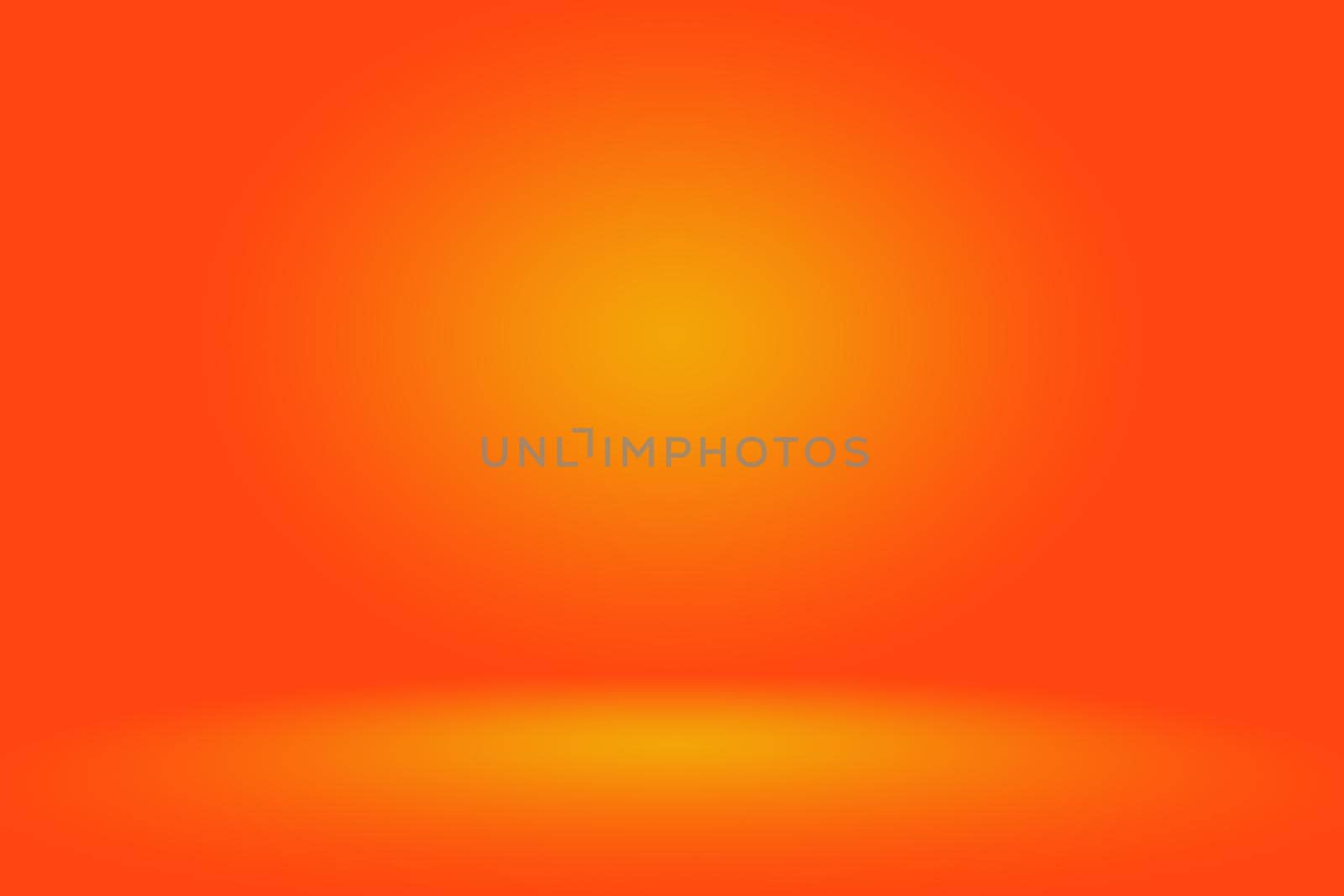 Abstract Smooth Orange background layout design,studio,room, web template ,Business report with smooth circle gradient color by Benzoix