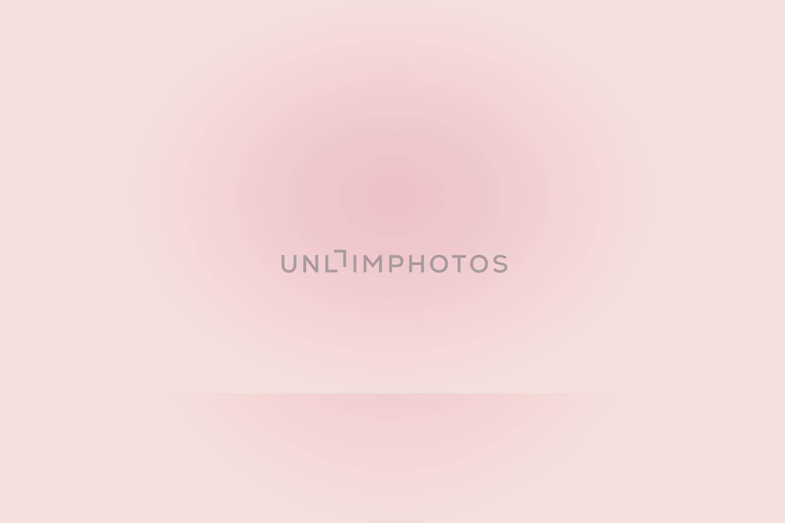 Abstract empty smooth light pink studio room background, Use as montage for product display,banner,template