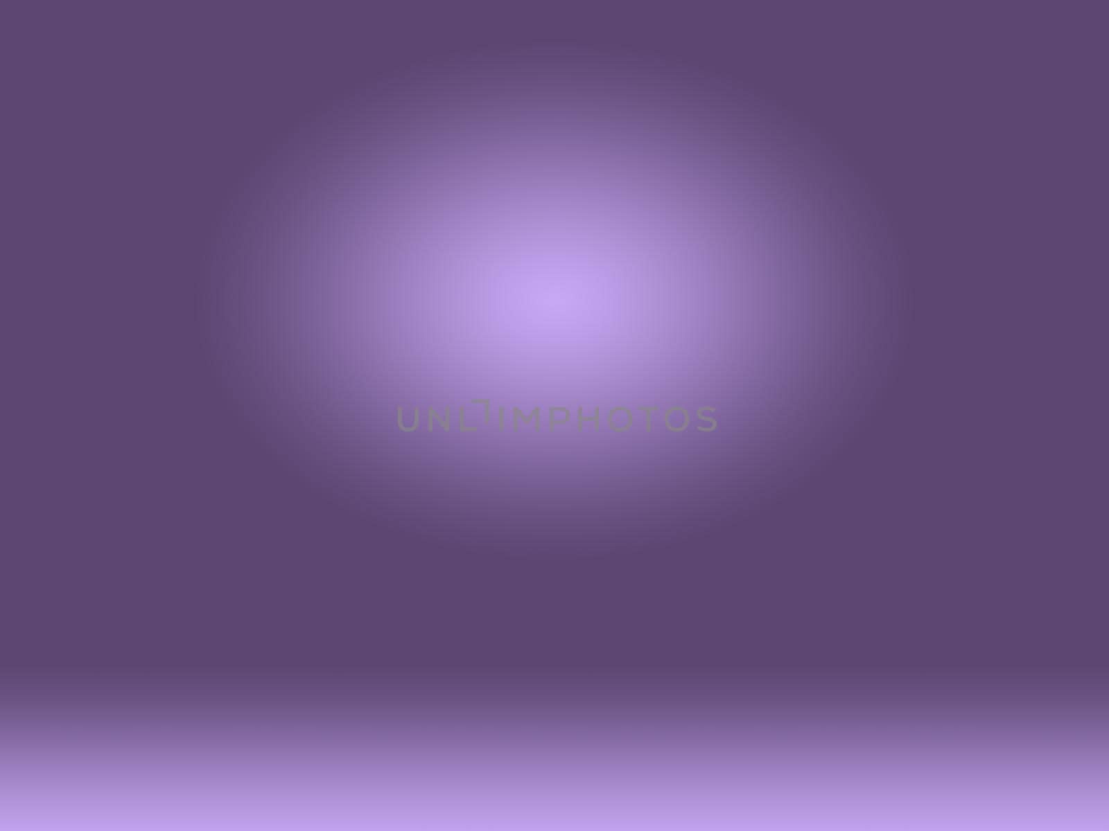 Studio Background Concept - abstract empty light gradient purple studio room background for product. by Benzoix