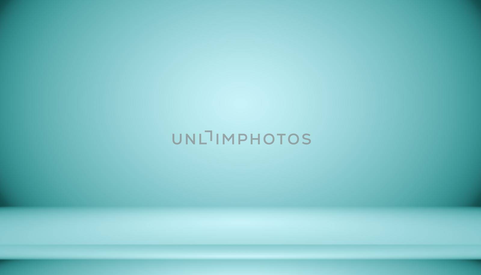 Blue gradient abstract background empty room with space for your text and picture.