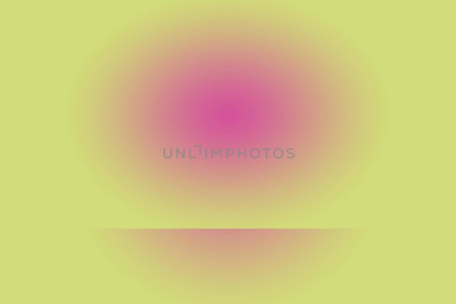 A soft vintage gradient blur background with a pastel colored well use as studio room, product presentation and banner by Benzoix