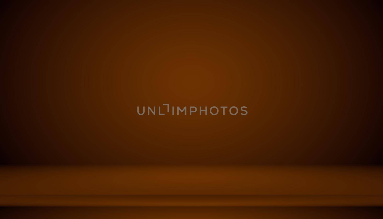 Abstract brown gradient well used as background for product display. by Benzoix