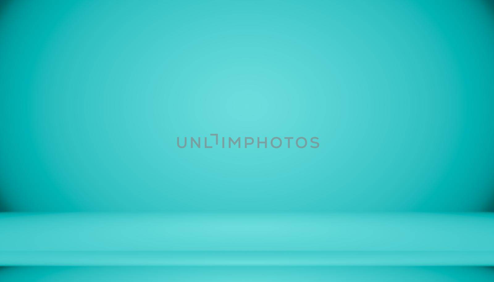 Blue gradient abstract background empty room with space for your text and picture by Benzoix