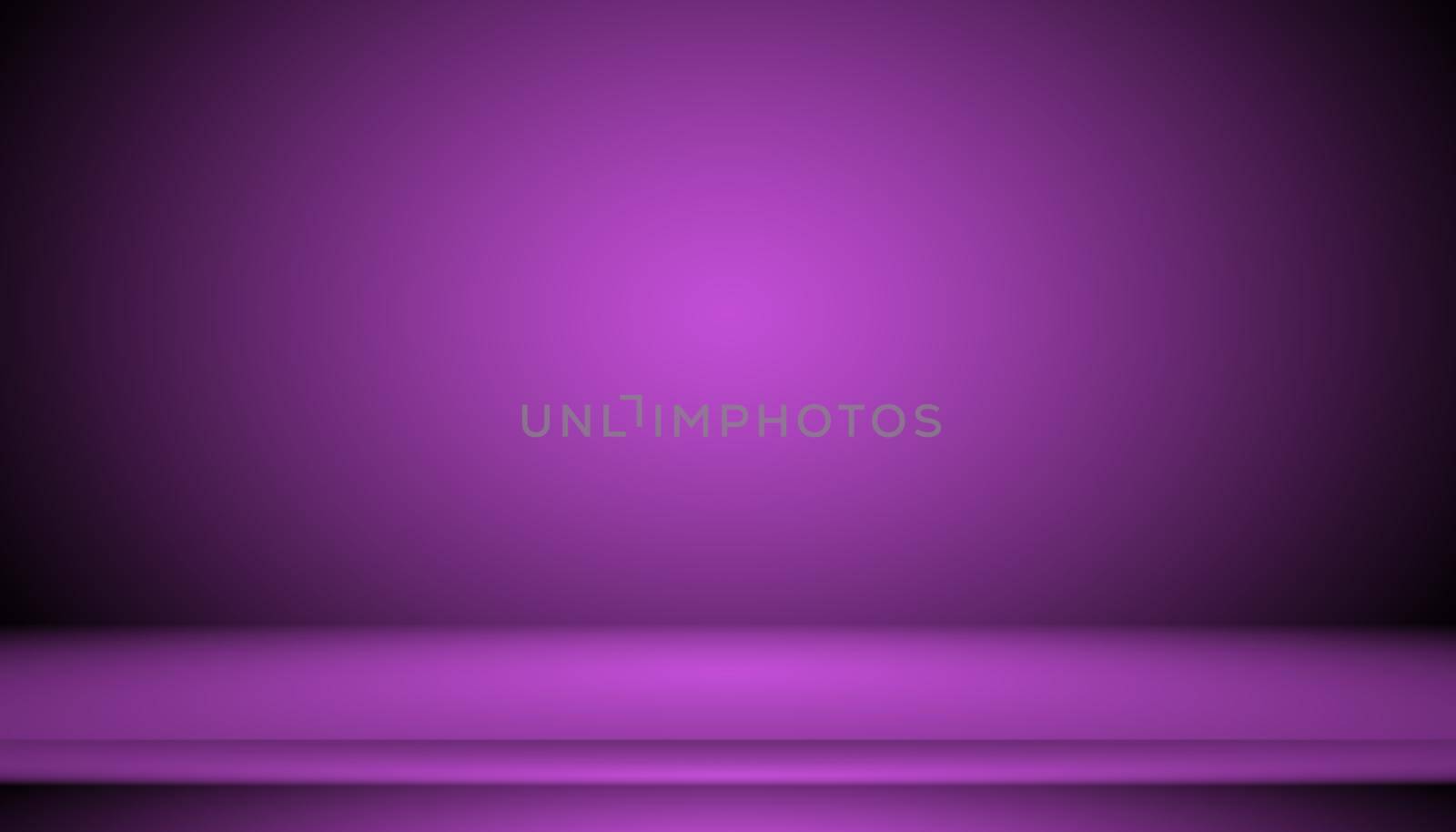 Studio Background Concept - Dark Gradient purple studio room background for product. by Benzoix