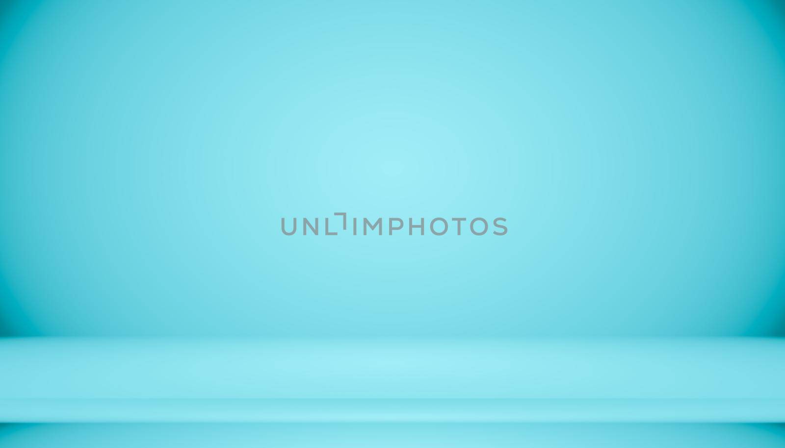 Blue gradient abstract background empty room with space for your text and picture.