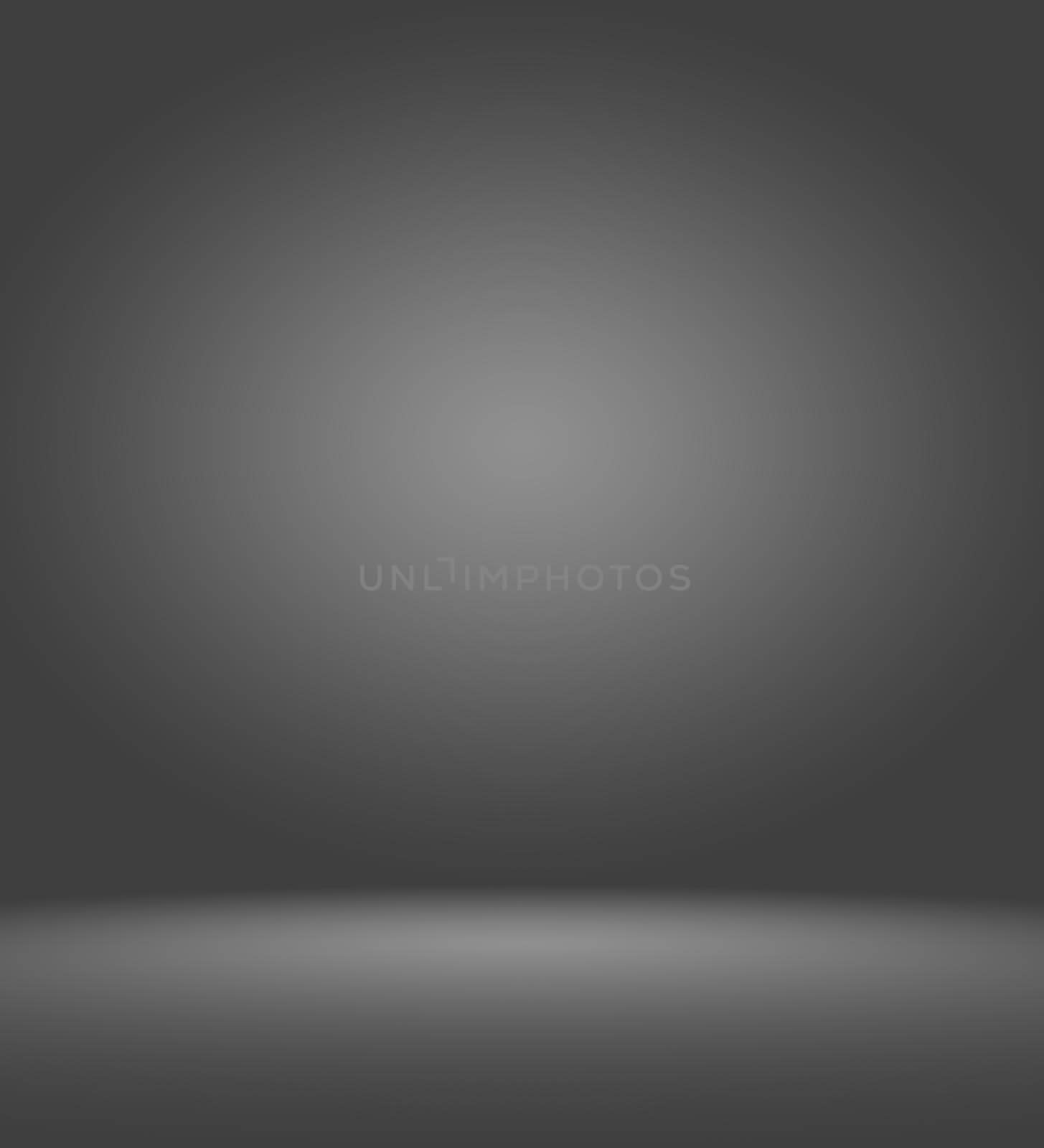 Abstract luxury blur dark grey and black gradient, used as background studio wall for display your products