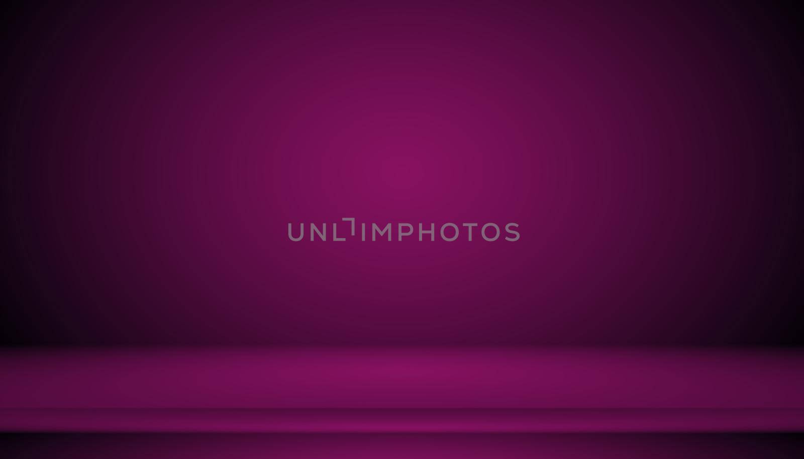 Studio Background Concept - Dark Gradient purple studio room background for product. by Benzoix