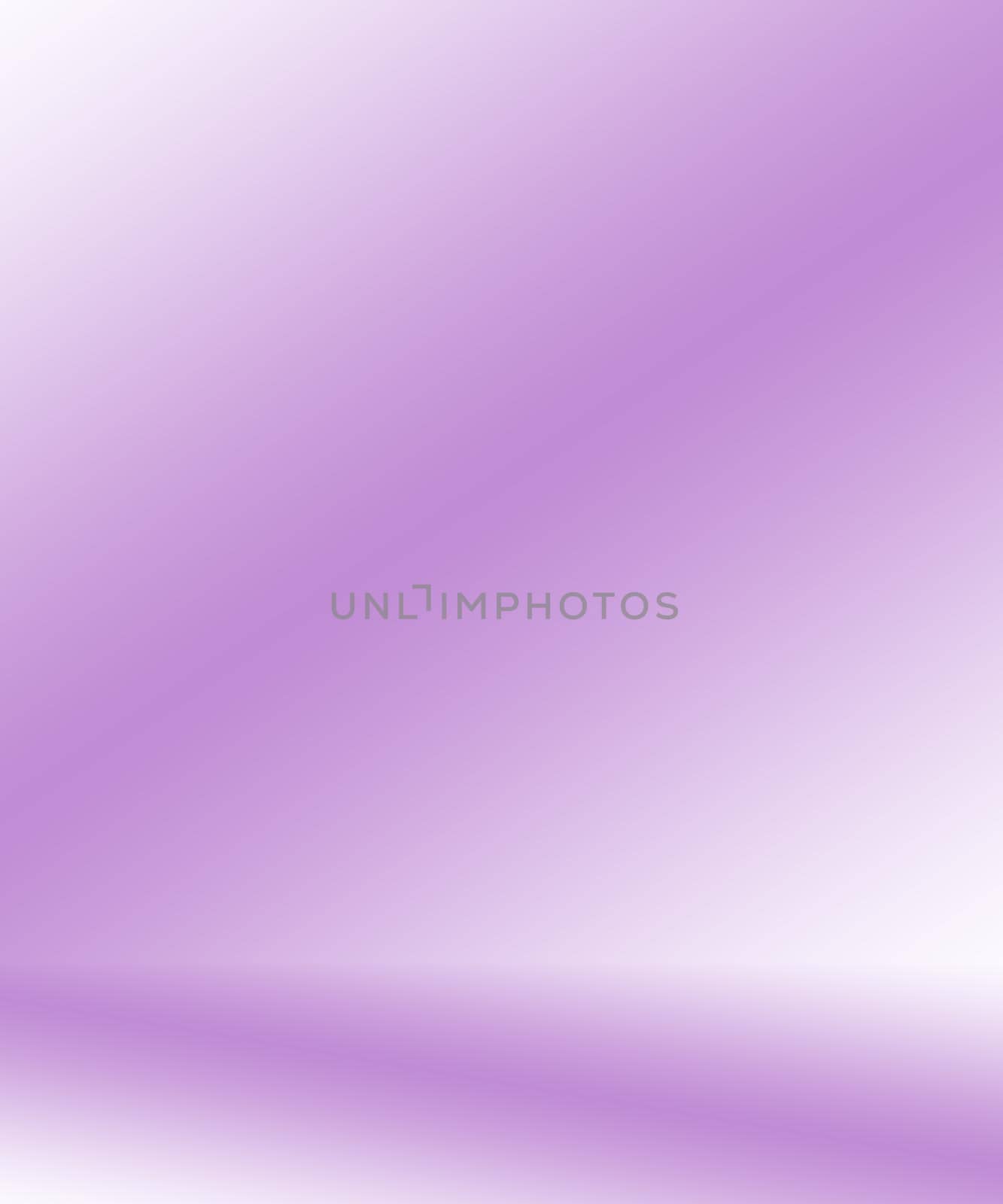 Studio Background Concept - abstract empty light gradient purple studio room background for product