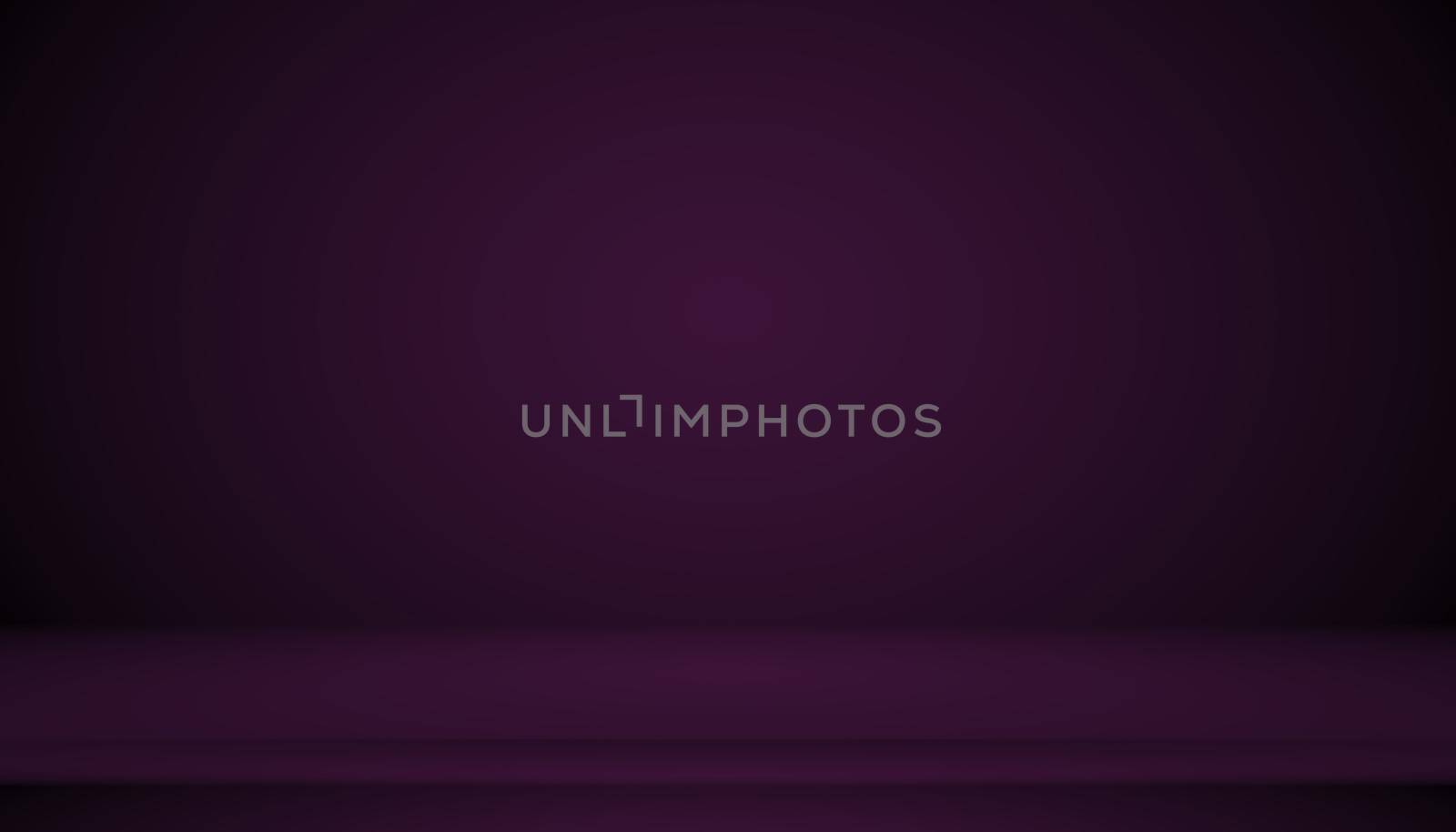 Studio Background Concept - Dark Gradient purple studio room background for product