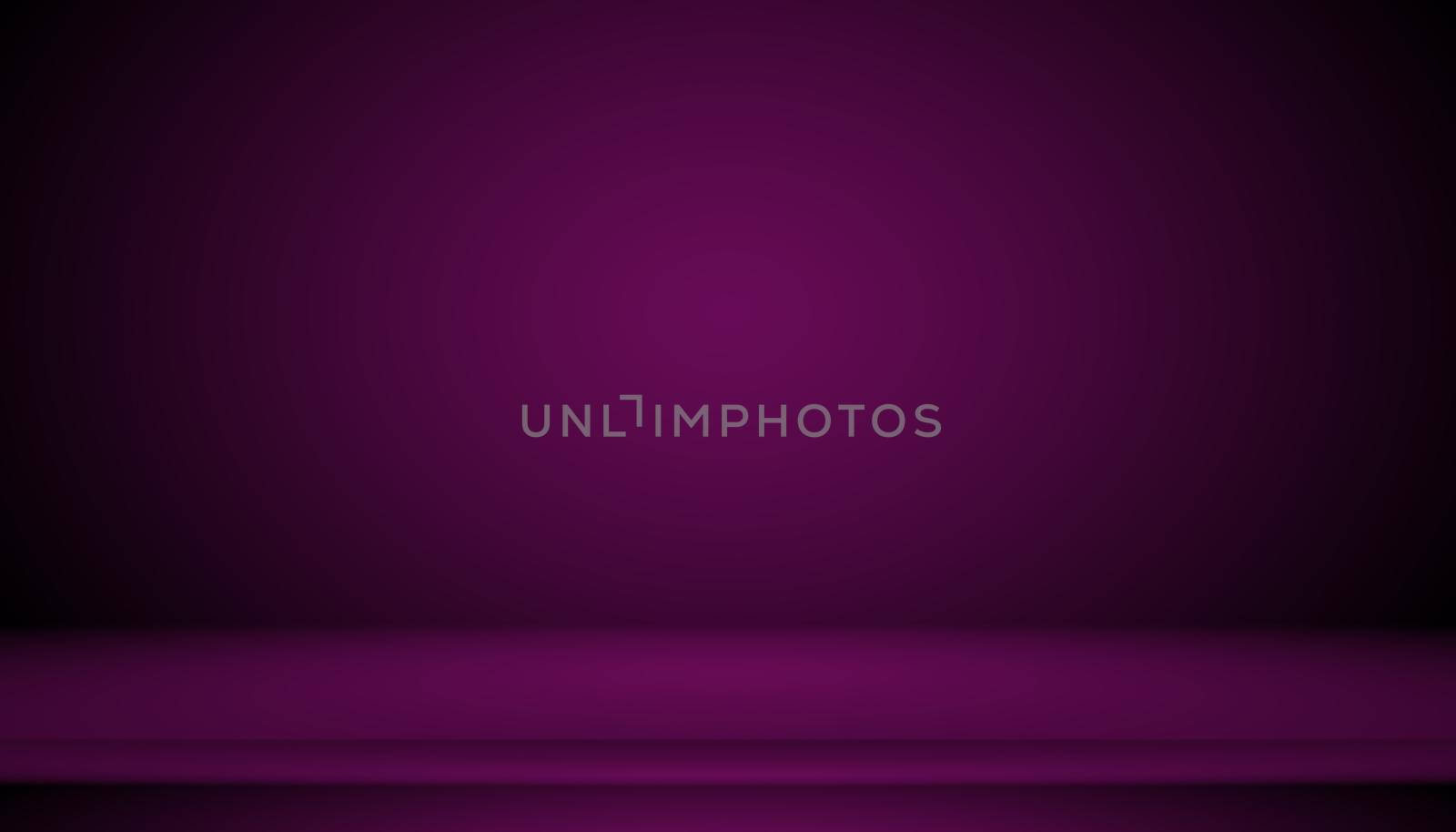 Studio Background Concept - Dark Gradient purple studio room background for product