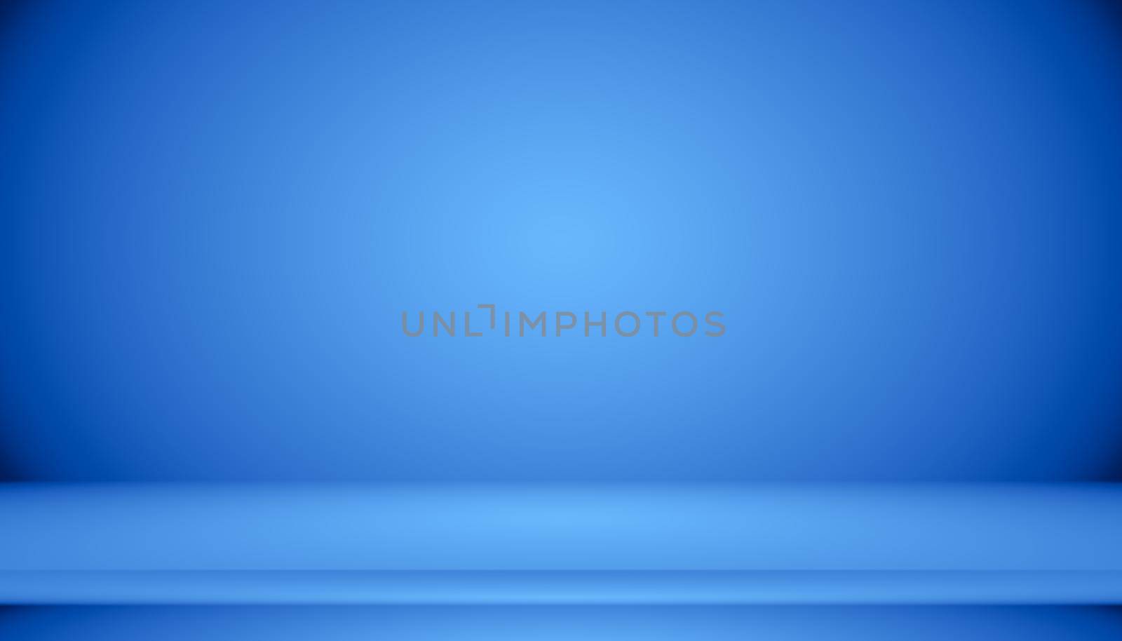 Blue gradient abstract background empty room with space for your text and picture.