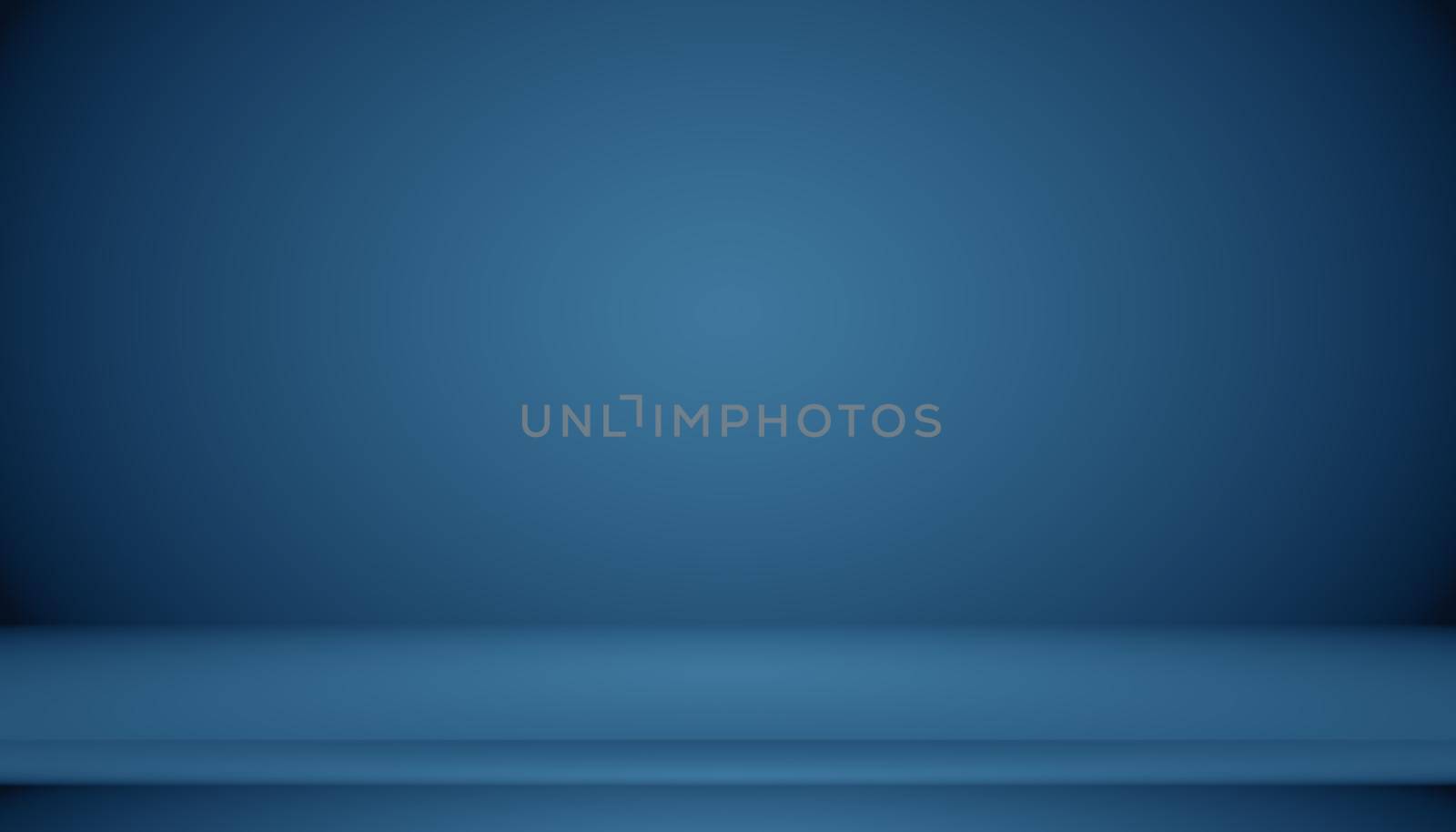 Blue gradient abstract background empty room with space for your text and picture.