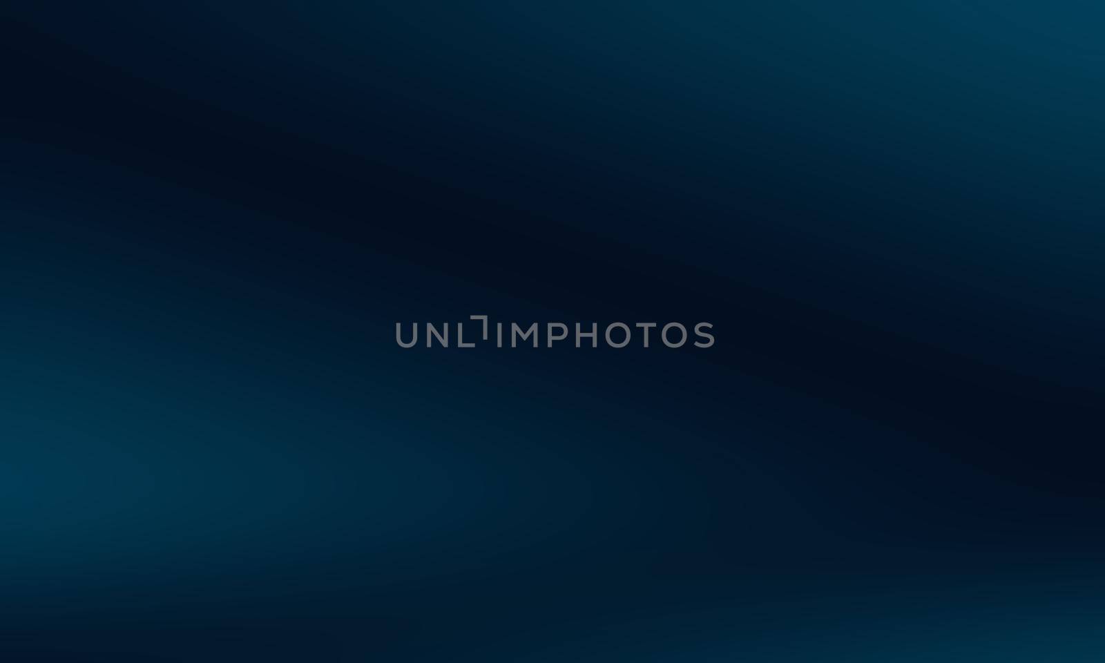 Gradient Blue abstract background. Smooth Dark blue with Black vignette Studio.