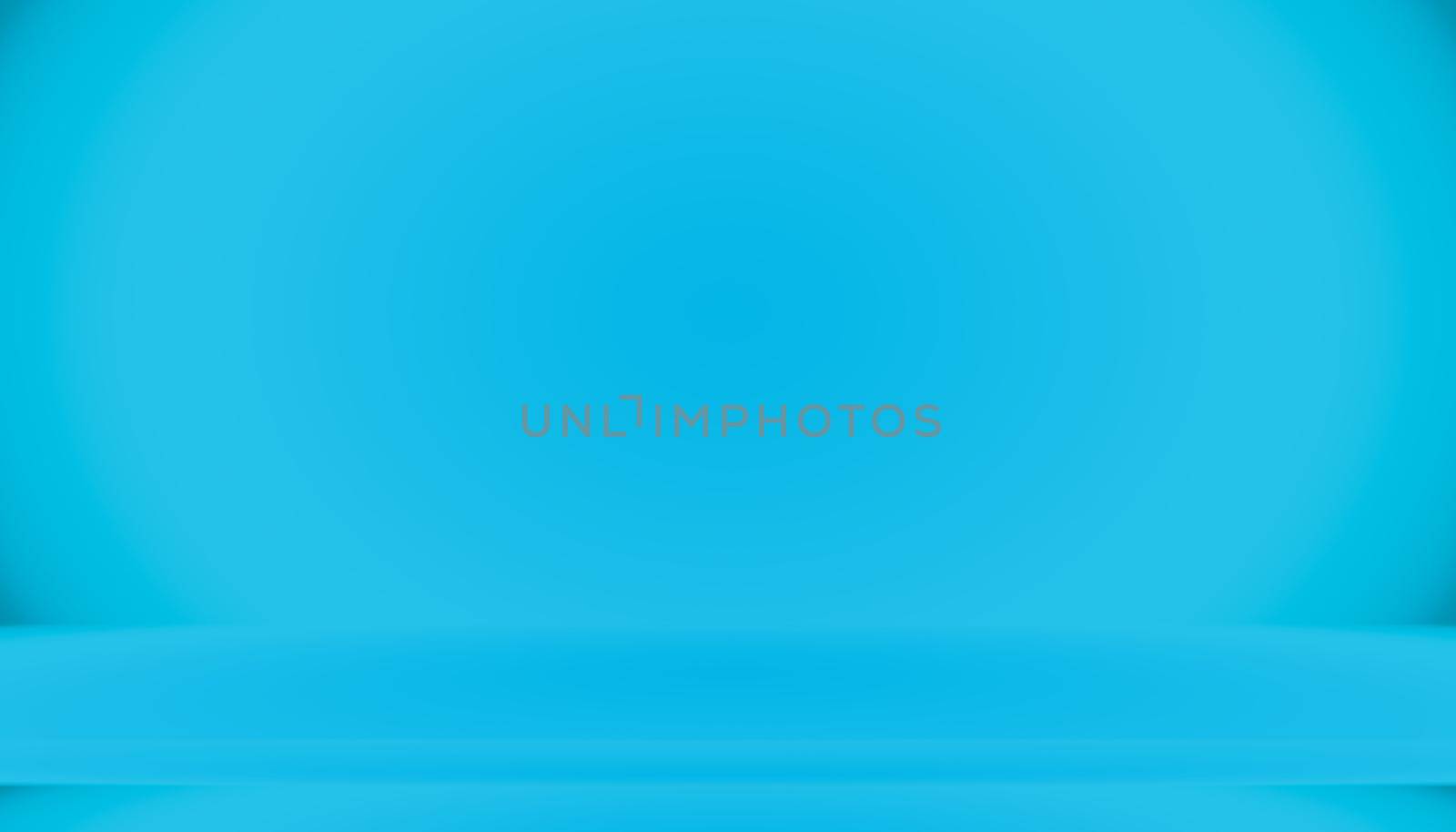 Blue gradient abstract background empty room with space for your text and picture.