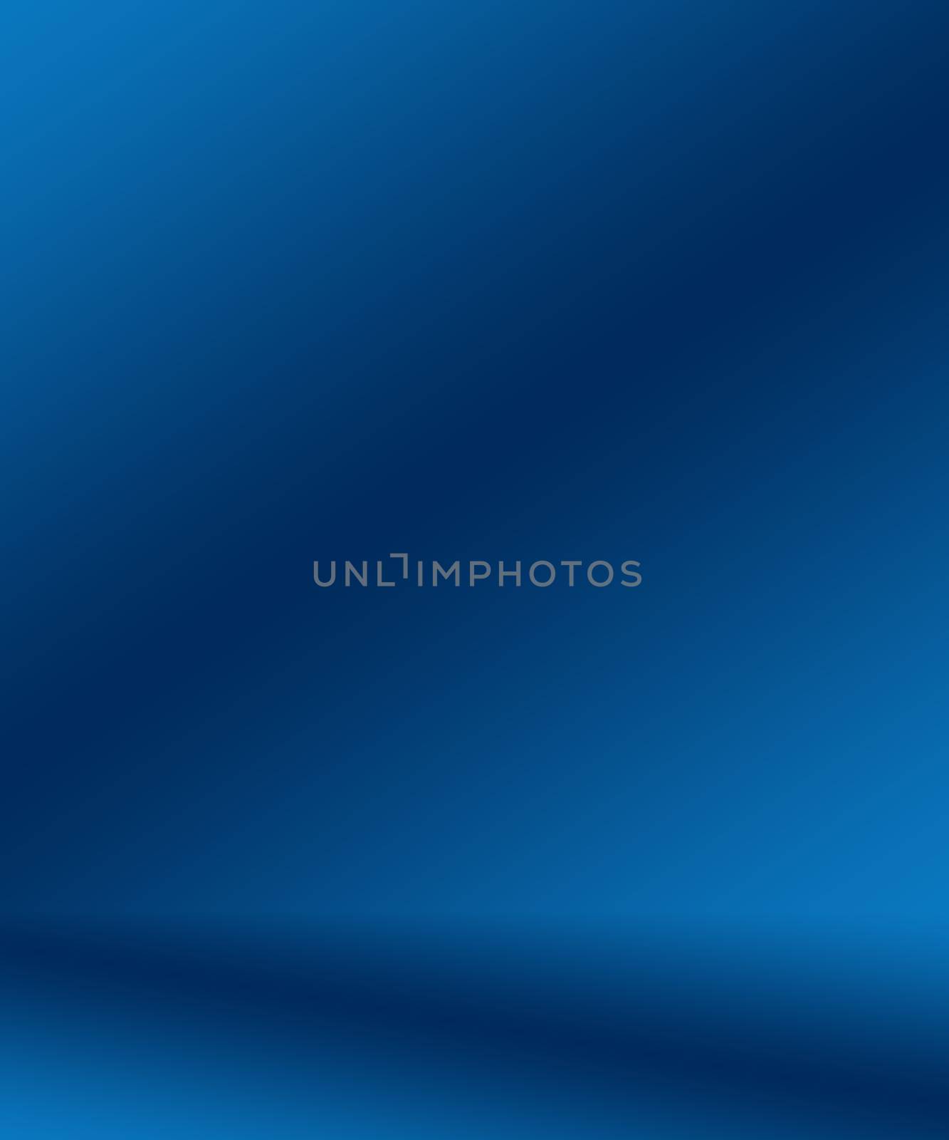 Gradient Blue abstract background. Smooth Dark blue with Black vignette Studio.